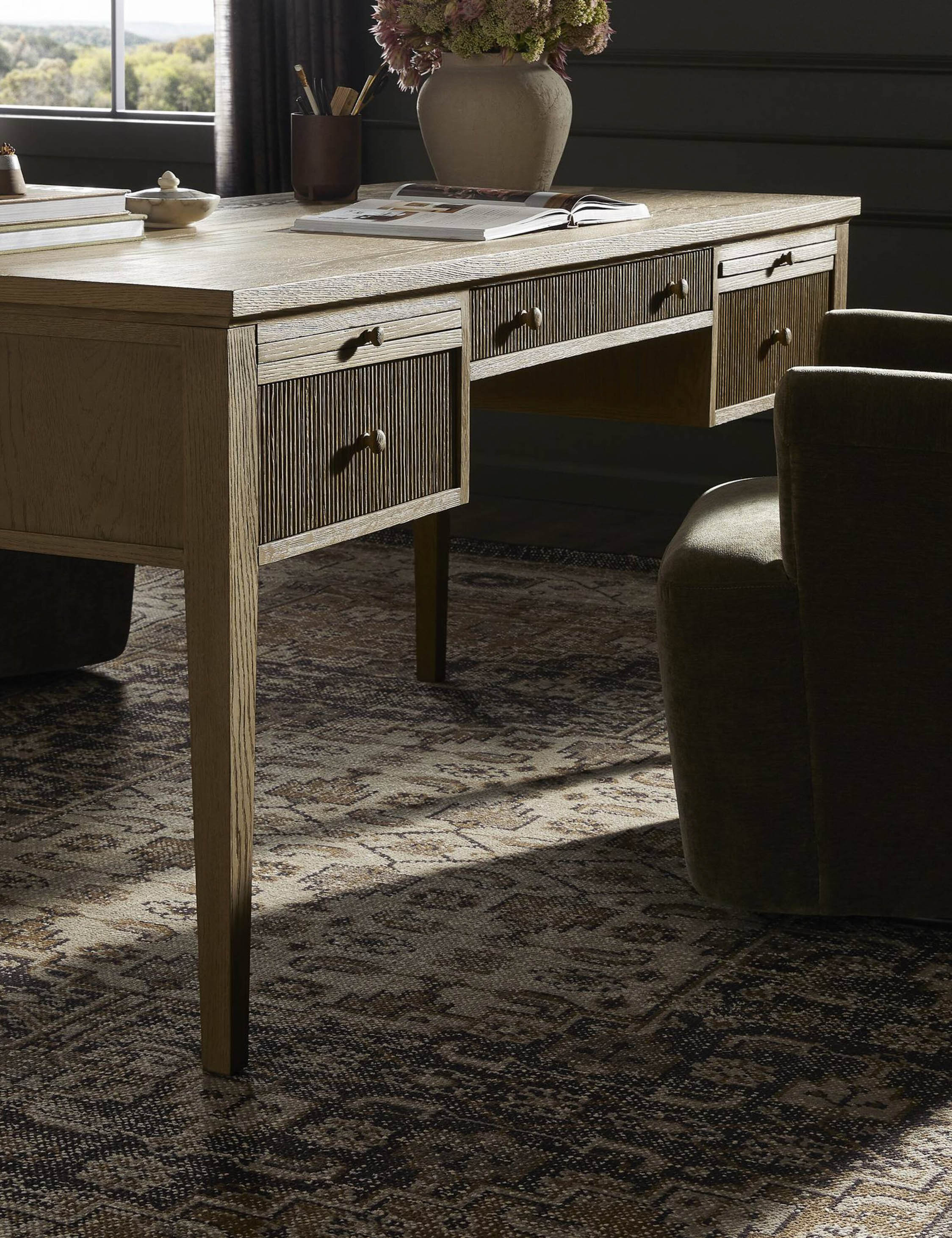 Bush Desk by Amber Lewis x Four Hands