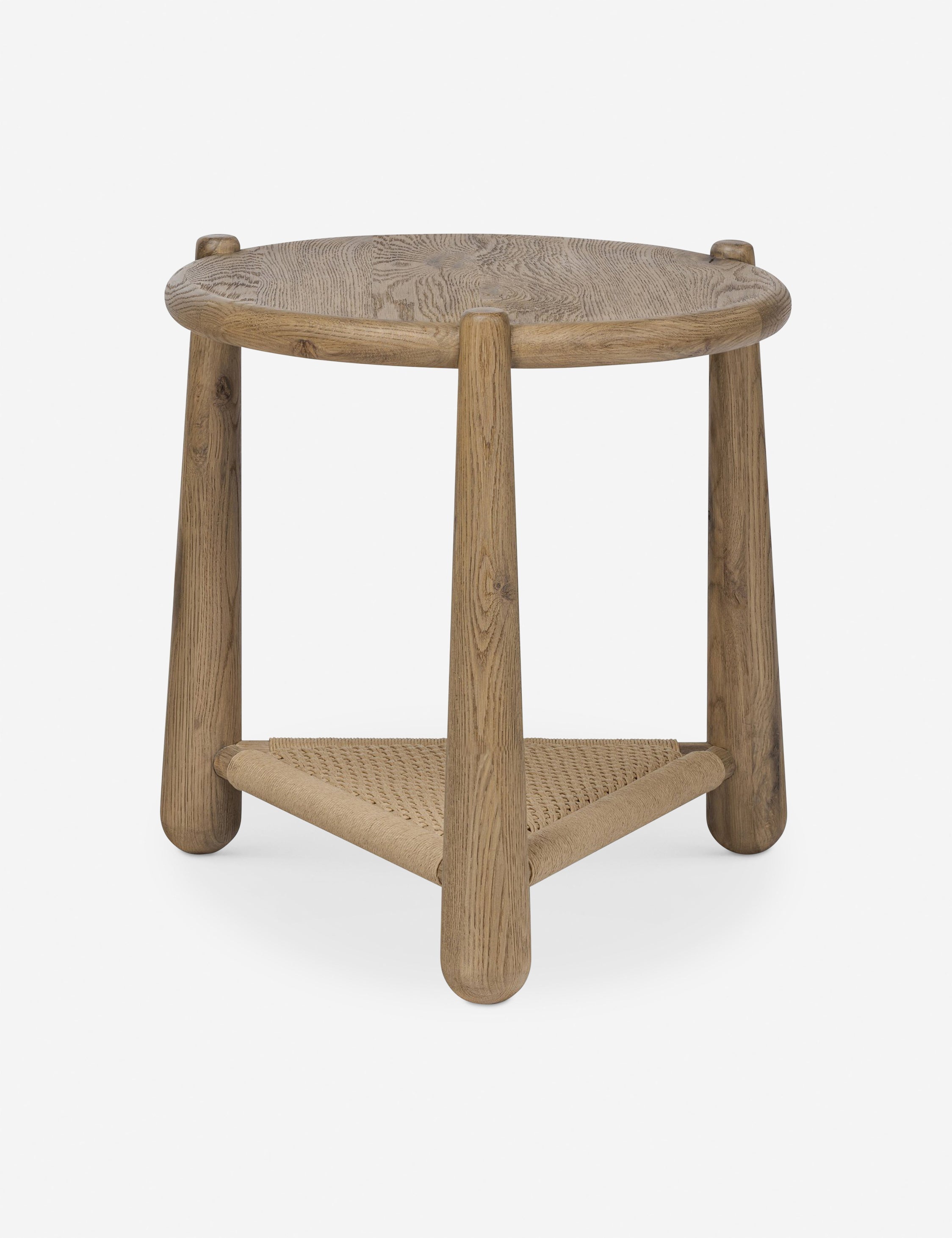Salvador Round Side Table by Amber Lewis x Four Hands