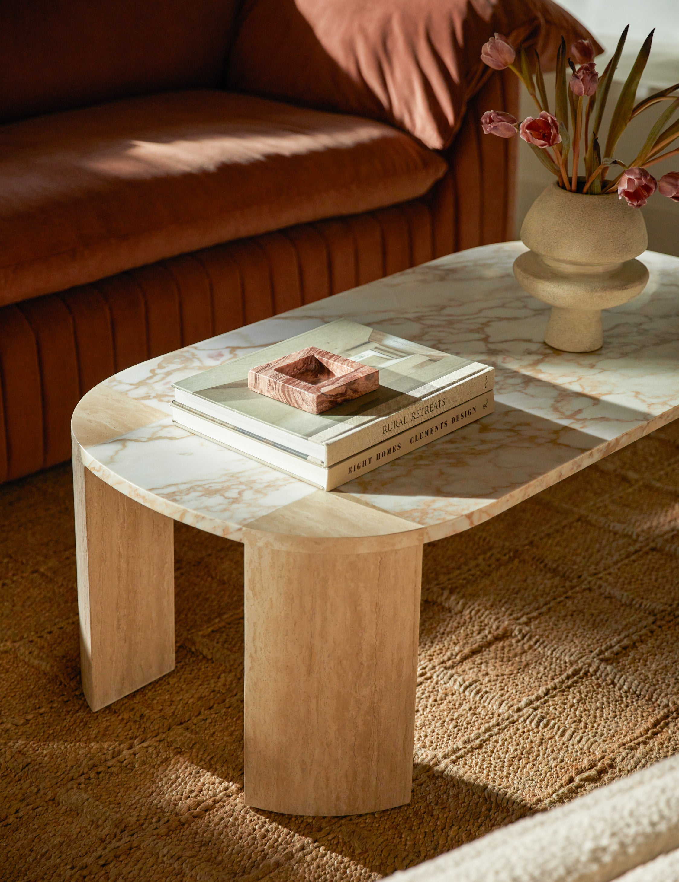 Mahoe Oval Coffee Table by Carly Cushnie