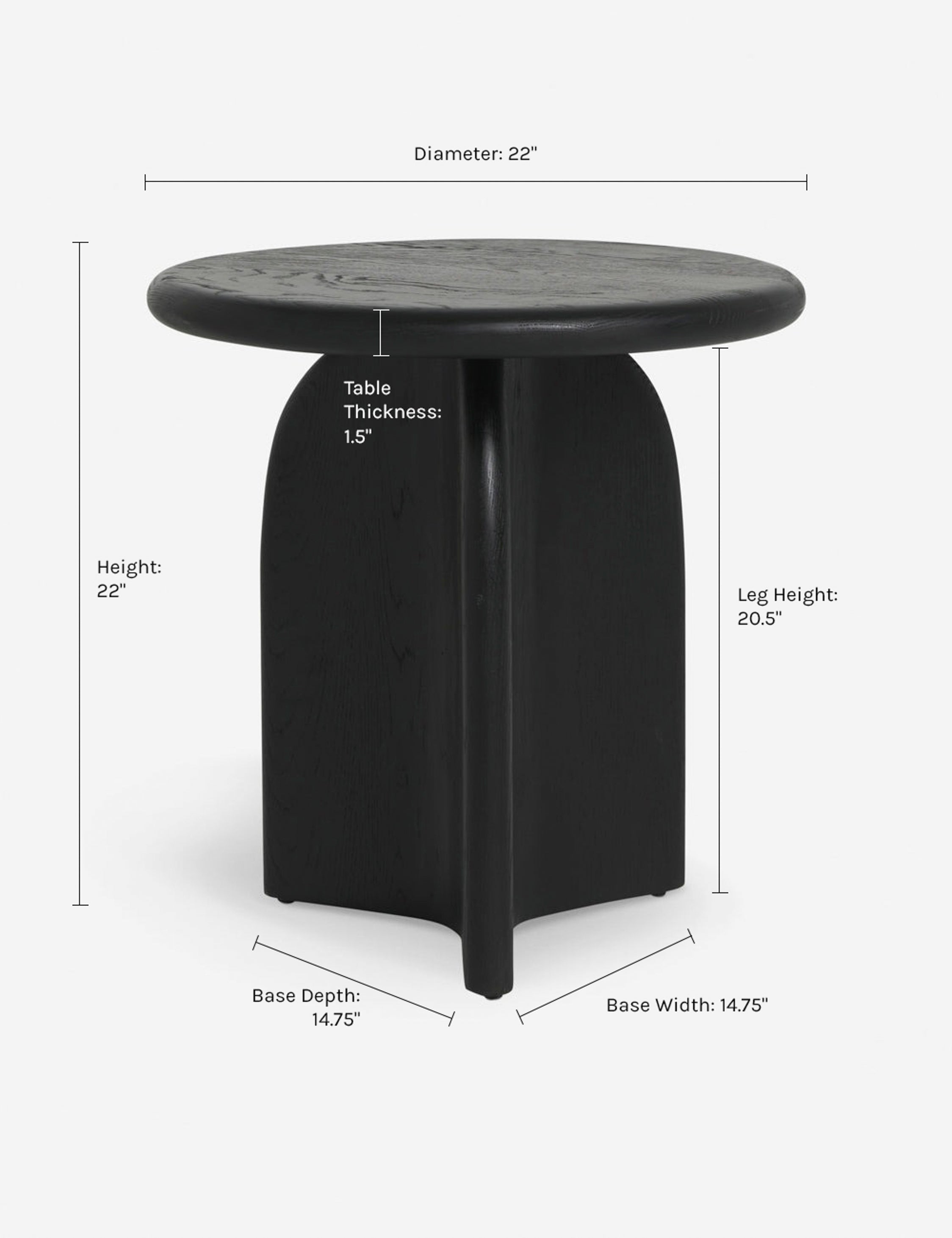 Ada Round Side Table