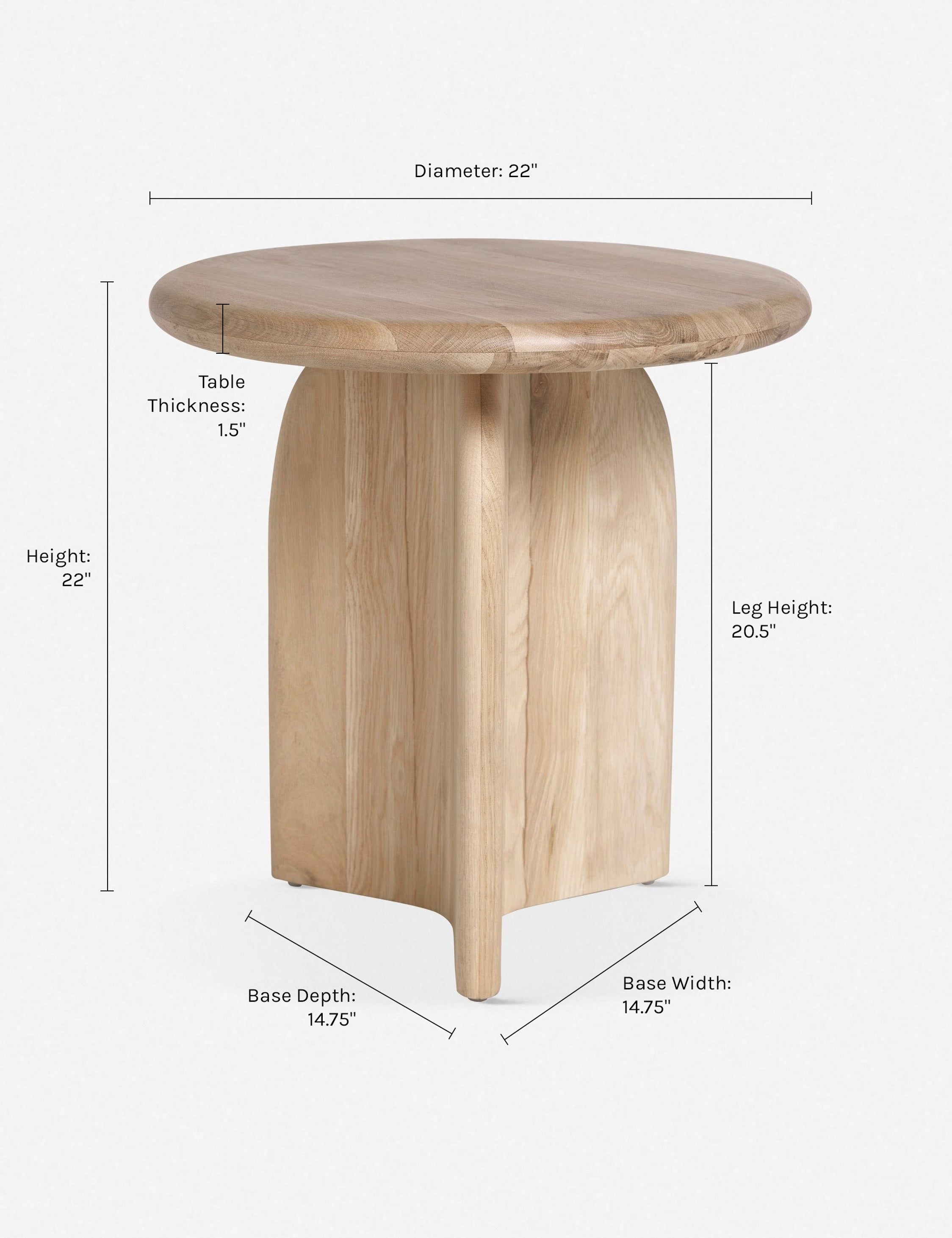 Ada Round Side Table