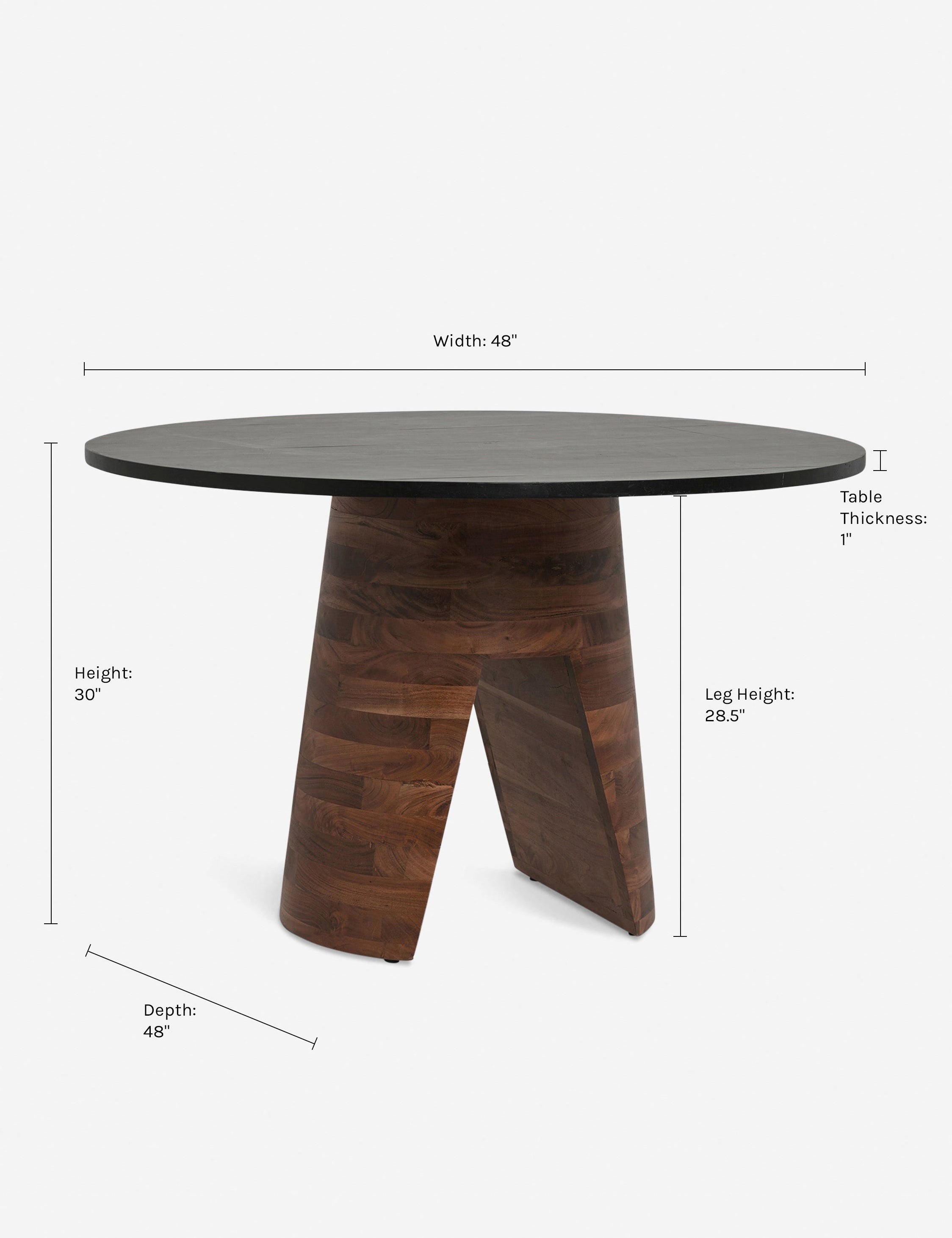 Adler Round Dining Table