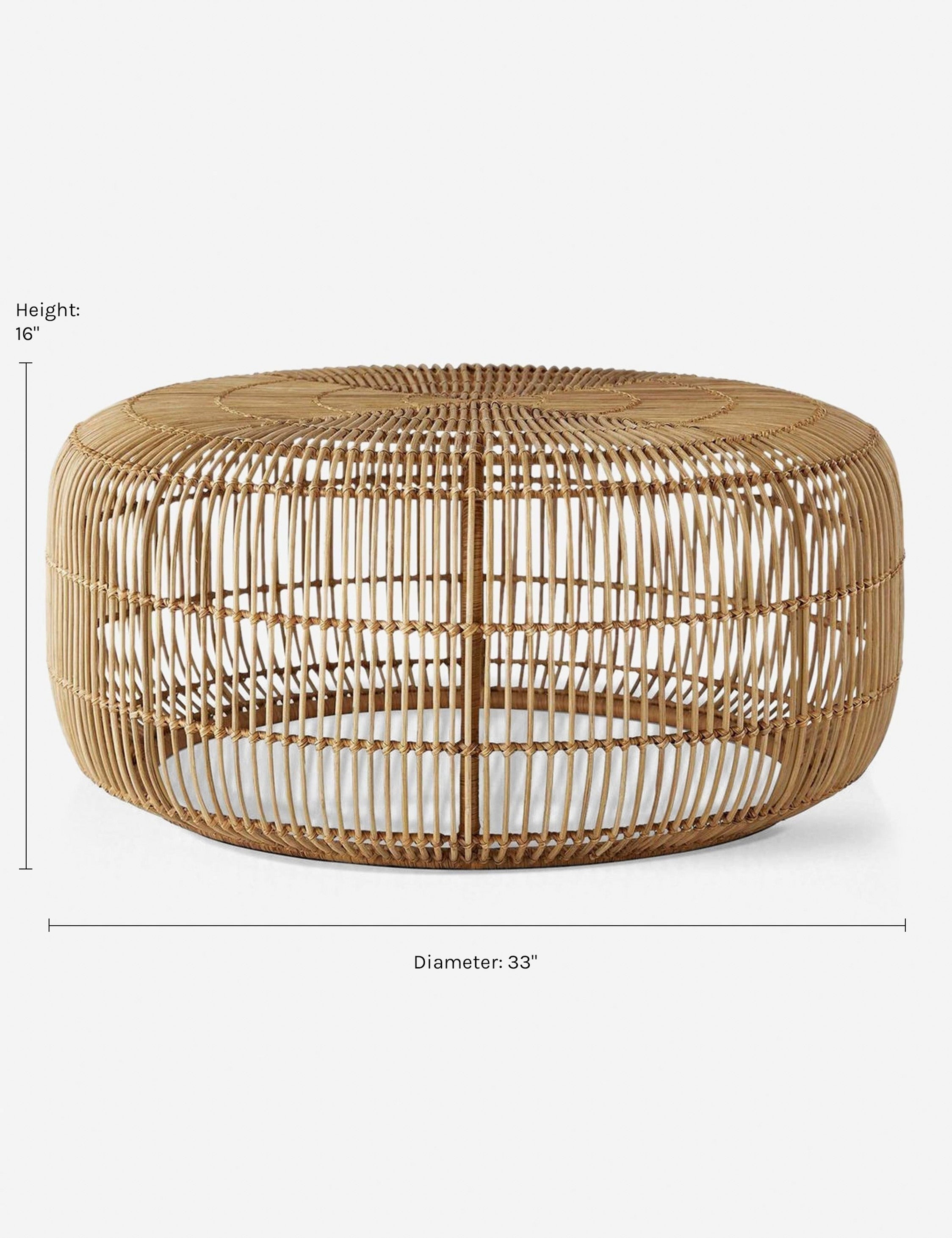 Amina Round Coffee Table