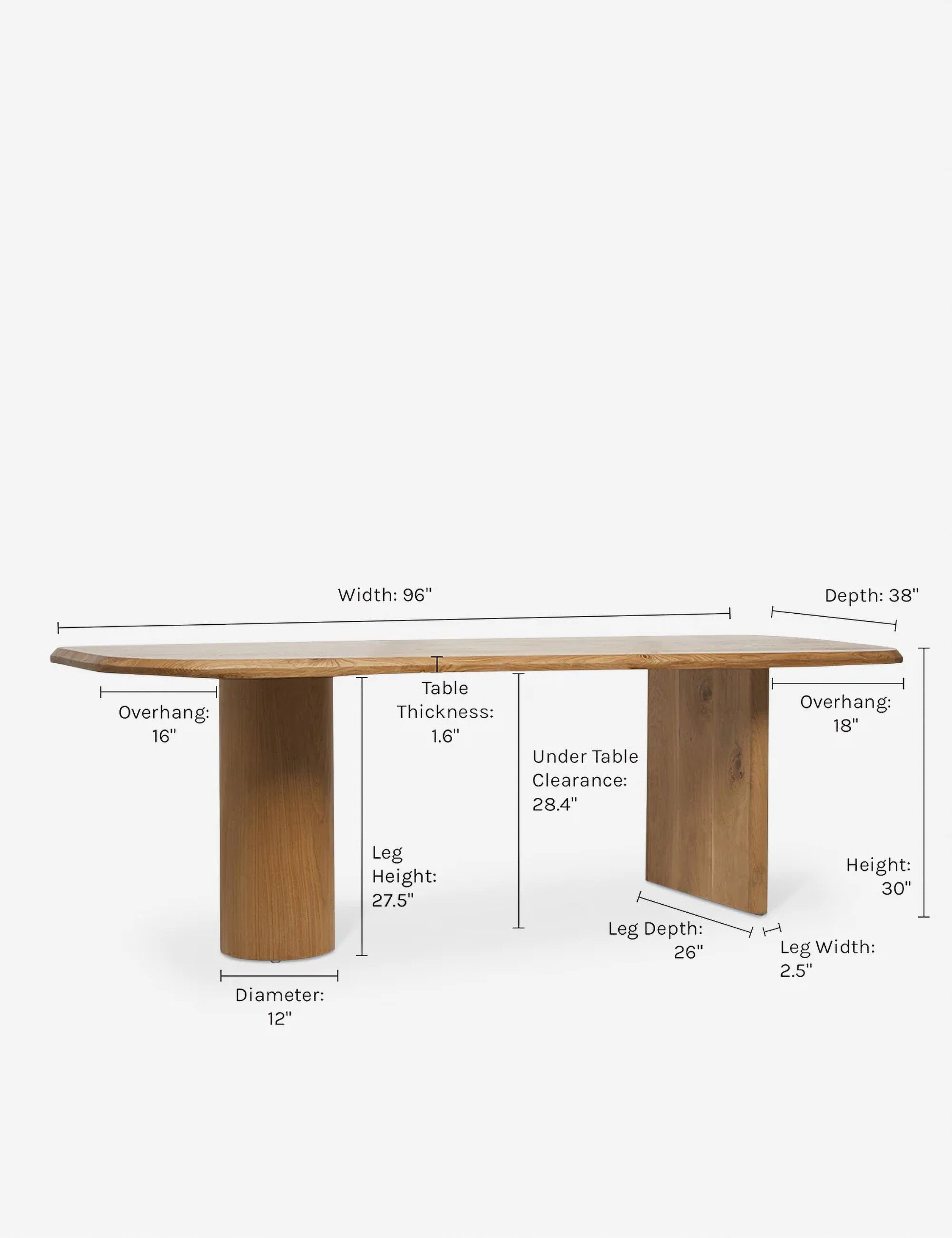 Archer Dining Table by Sarah Sherman Samuel