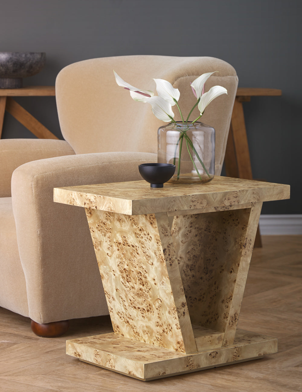 Chloe Burl Wood Side Table