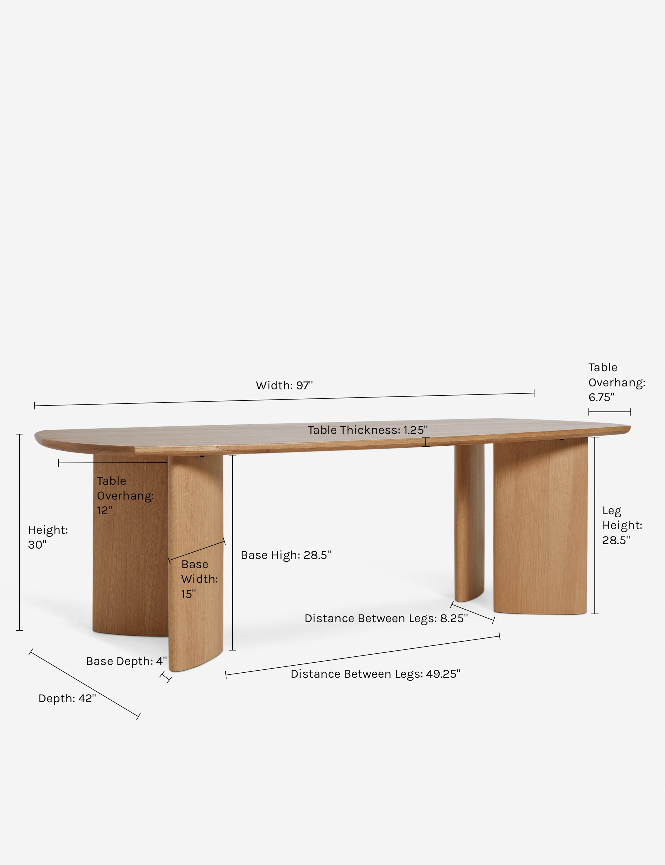Elle Dining Table by Eny Lee Parker
