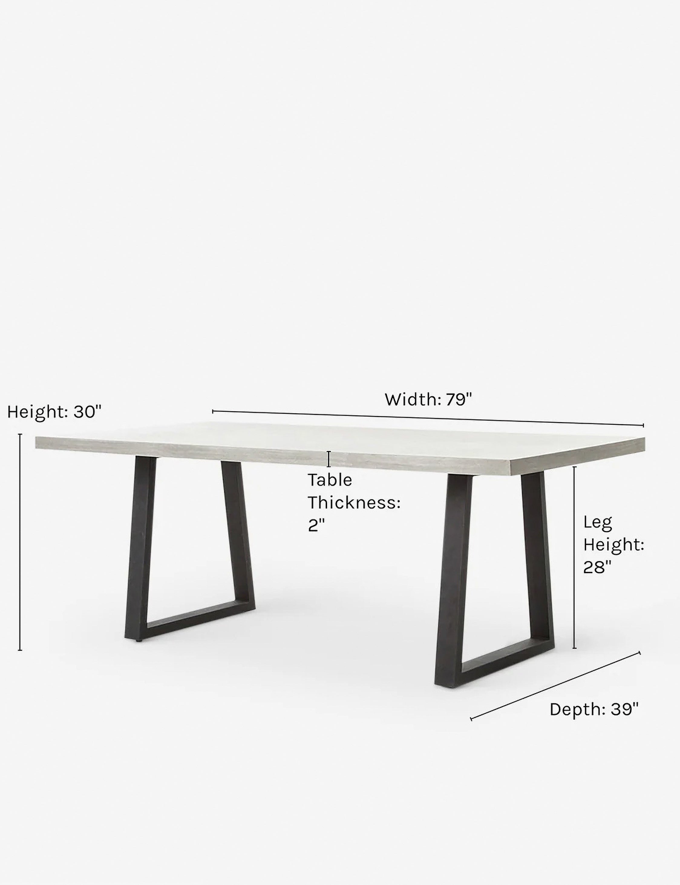 Hollis Indoor / Outdoor Dining Table