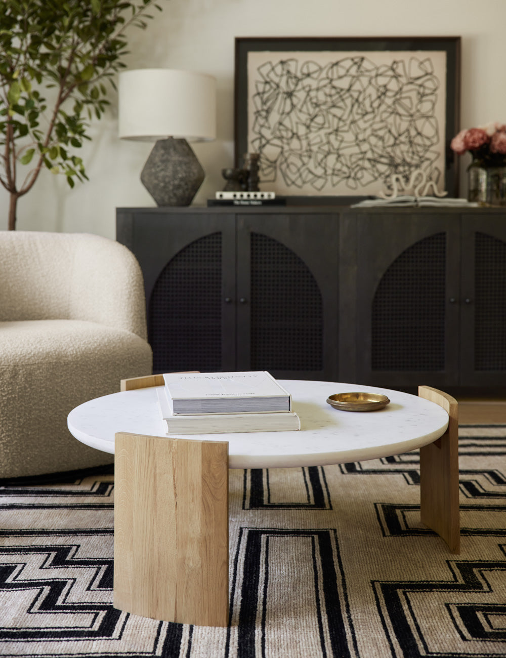 Whilem Round Coffee Table