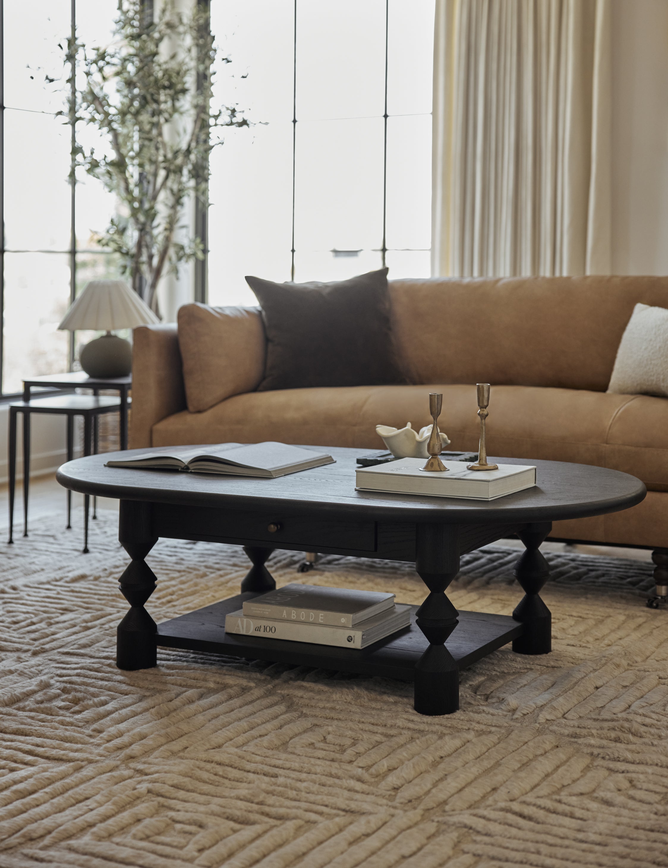 Topia Oval Coffee Table by Ginny Macdonald