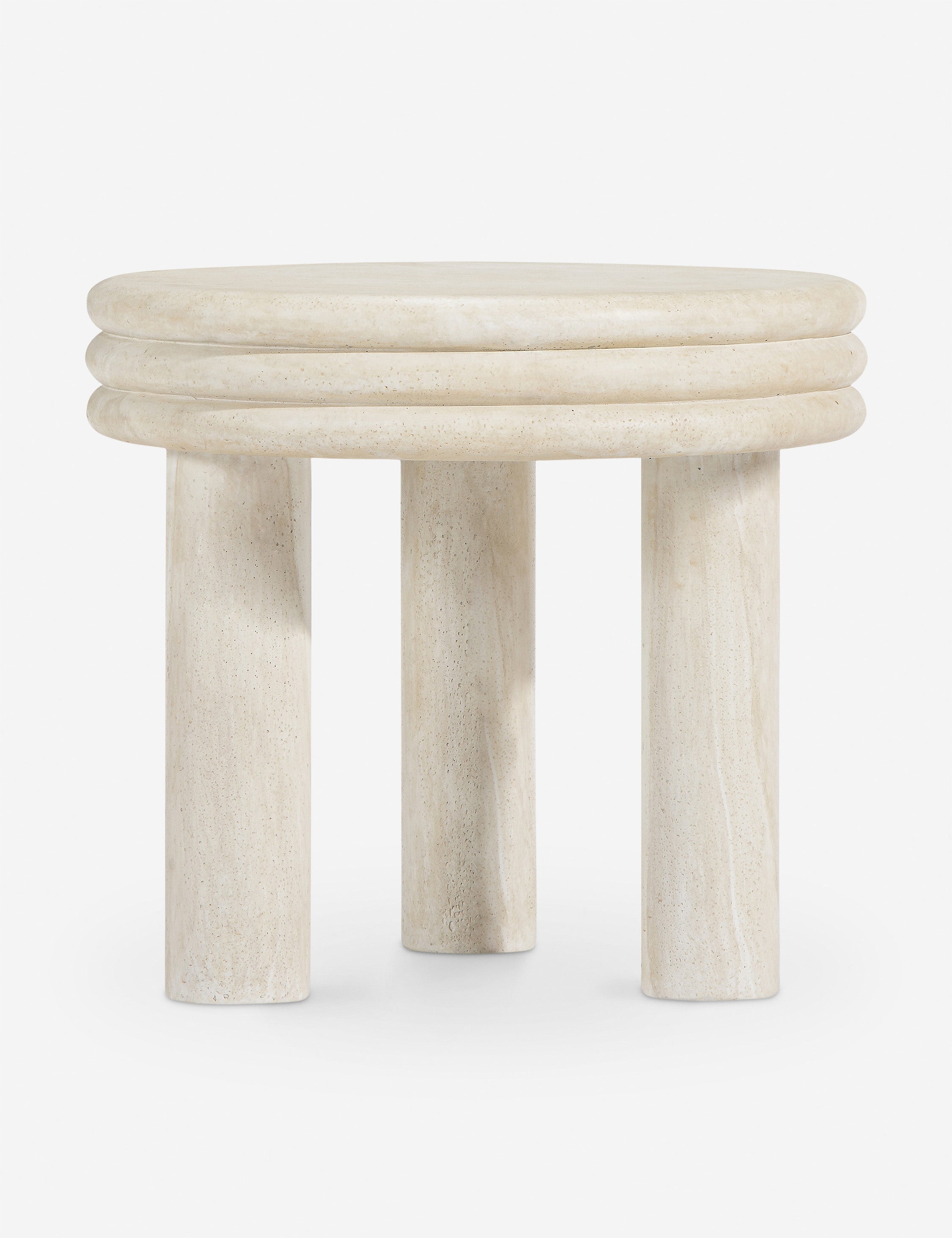 Roma Round Side Table by Button Atelier x Co.House Designs
