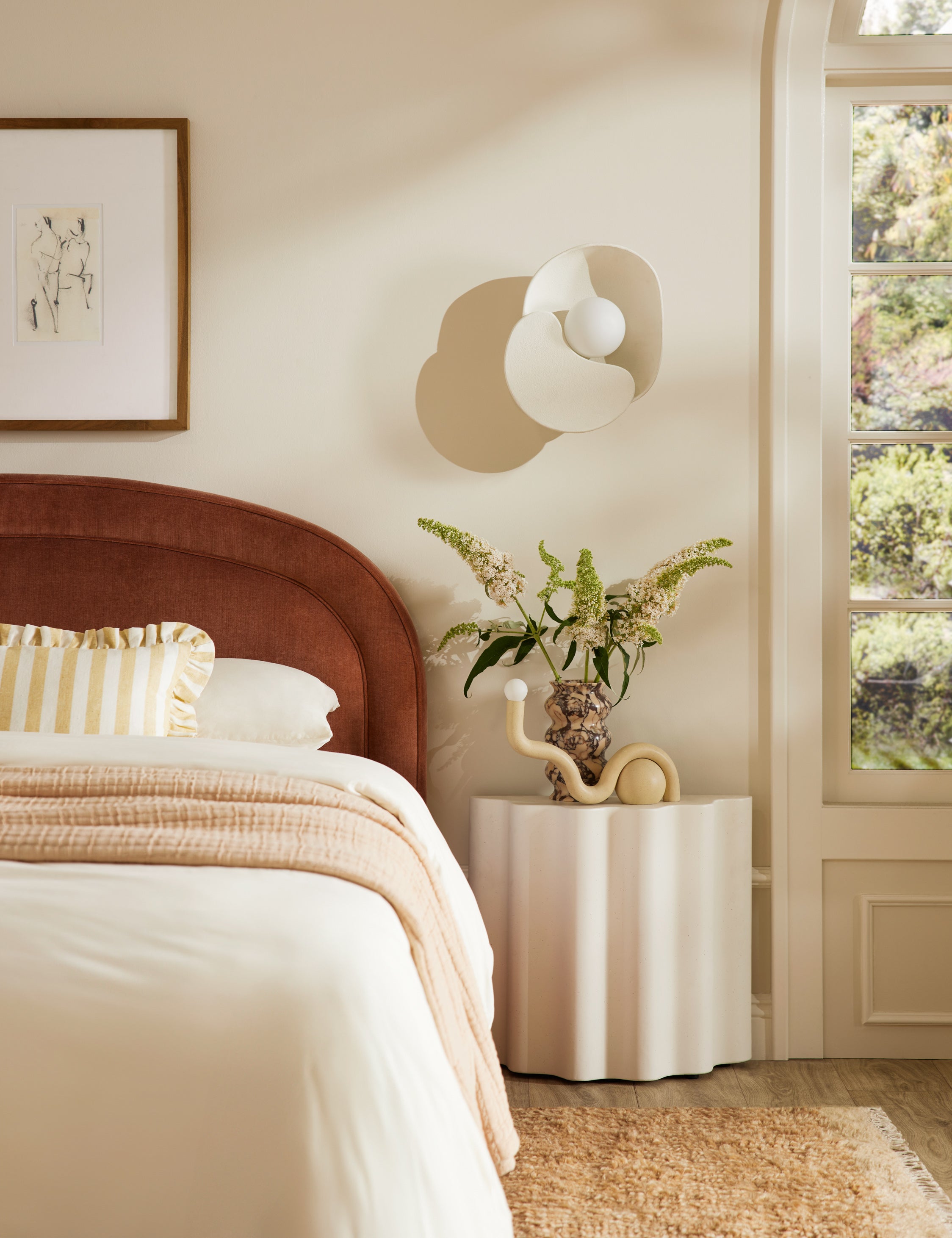 Lune Indoor / Outdoor Side Table by Lolly Lolly Ceramics