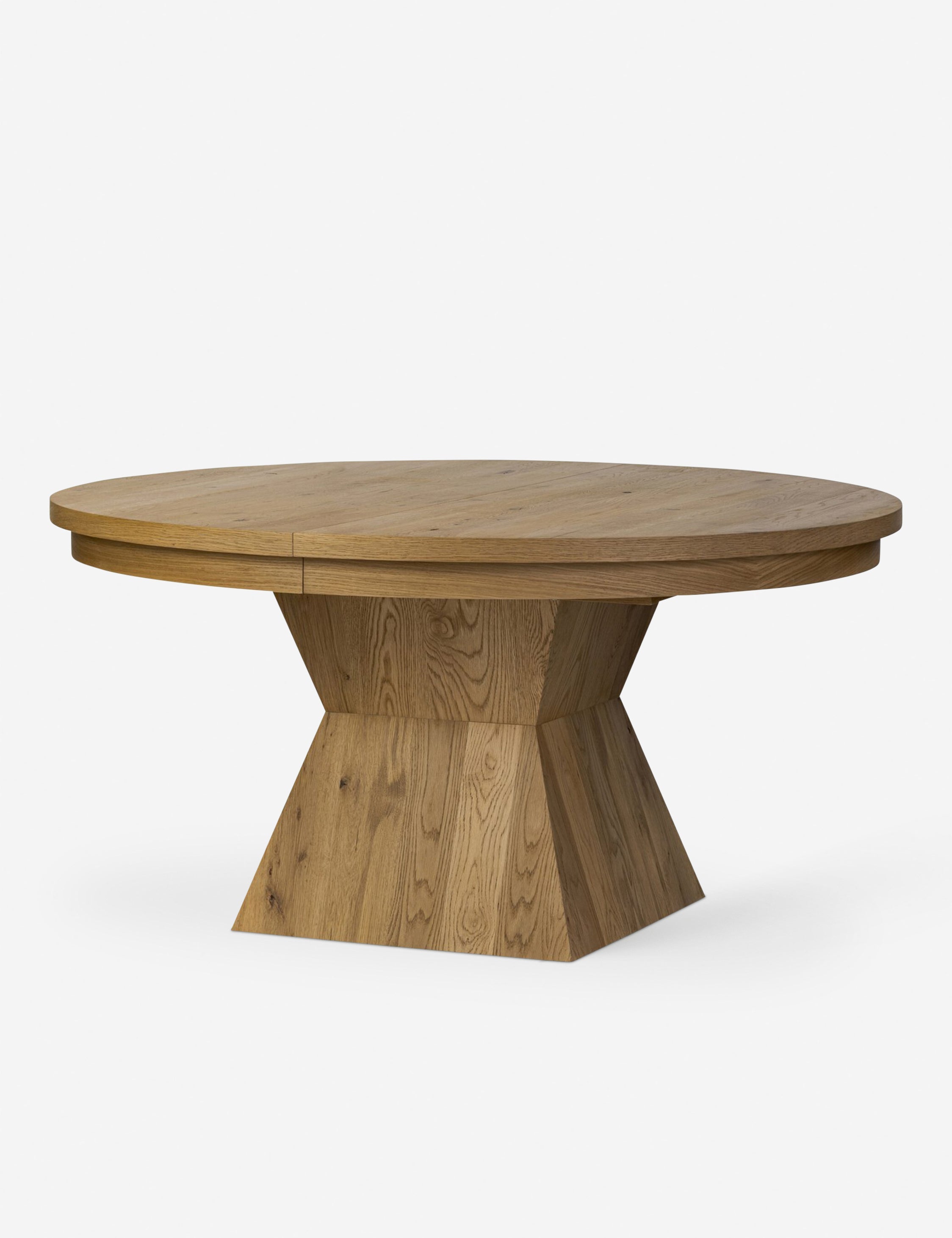 Hermoza Extendable Round Dining Table