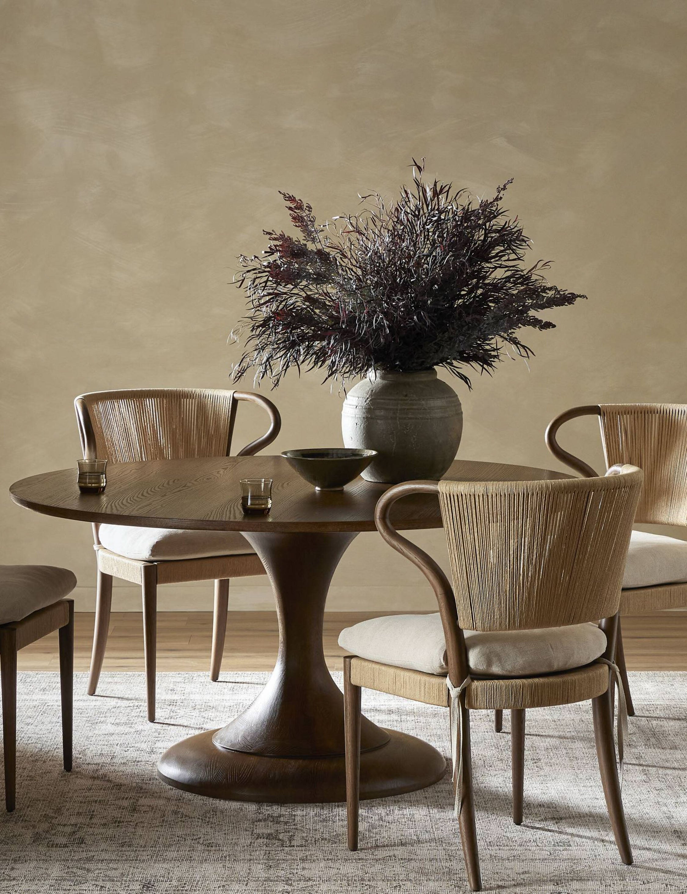 Eastman Round Dining Table by Amber Lewis x Four Hands