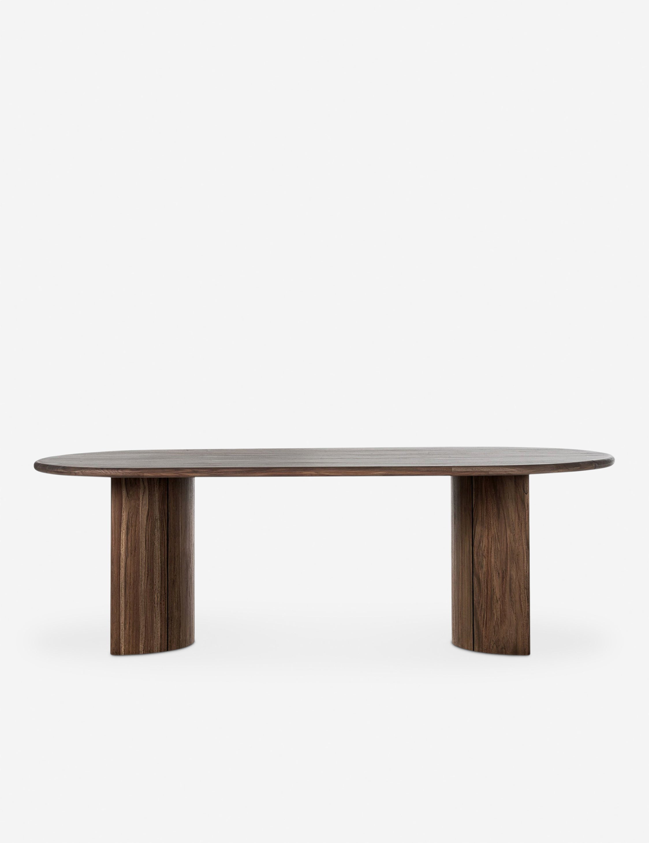 Gilda Outdoor Oval Dining Table