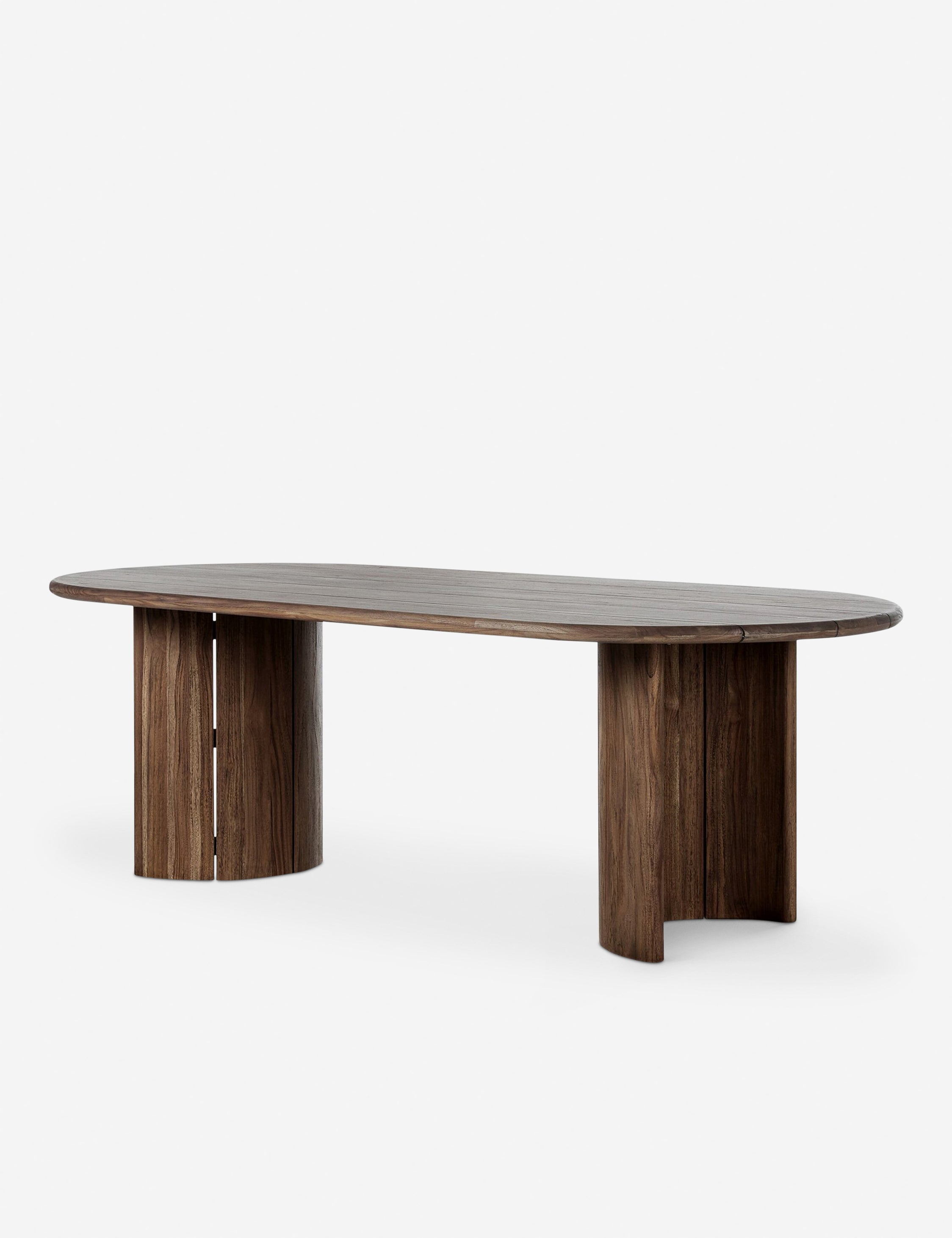Gilda Outdoor Oval Dining Table