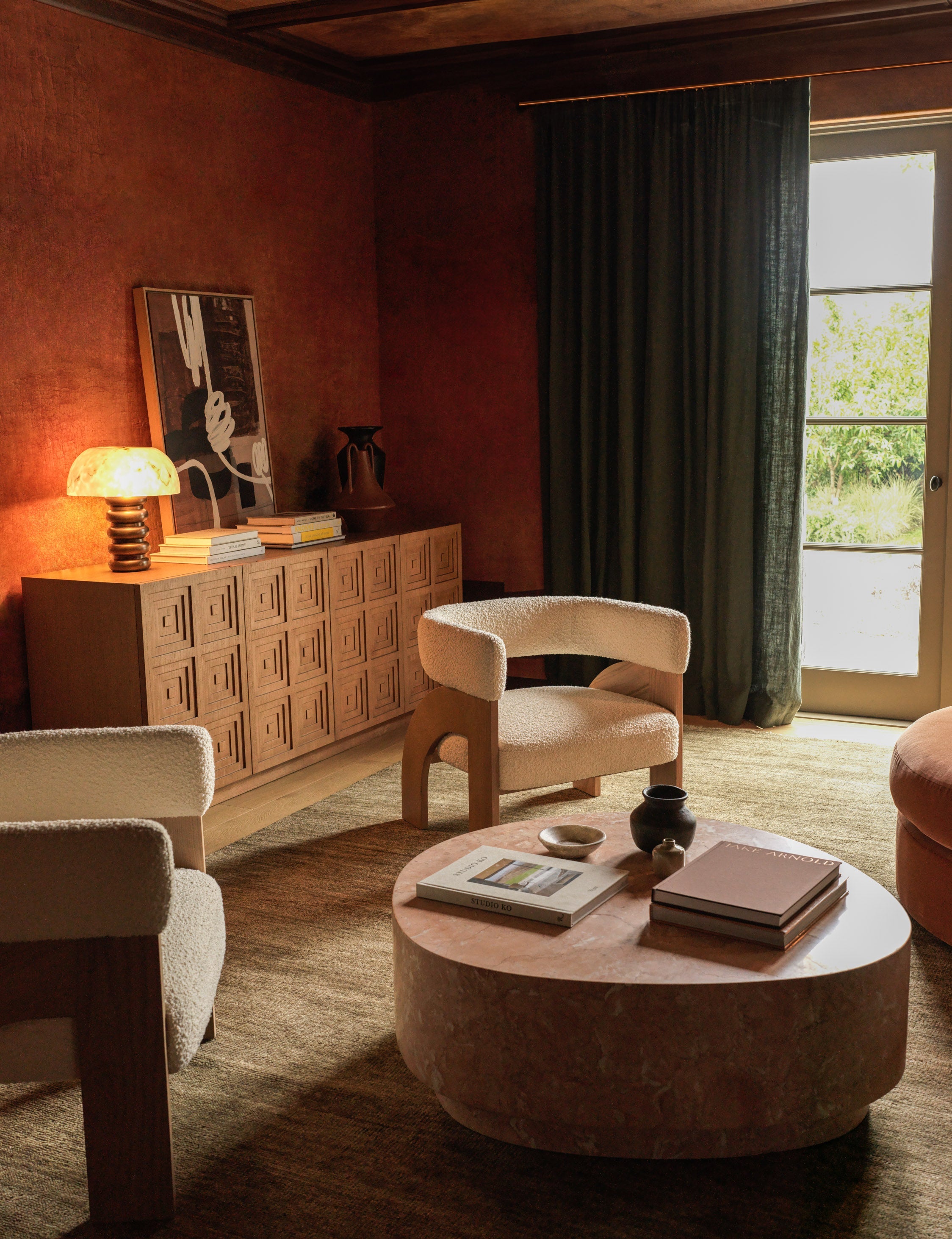 Faas Round Marble Coffee Table