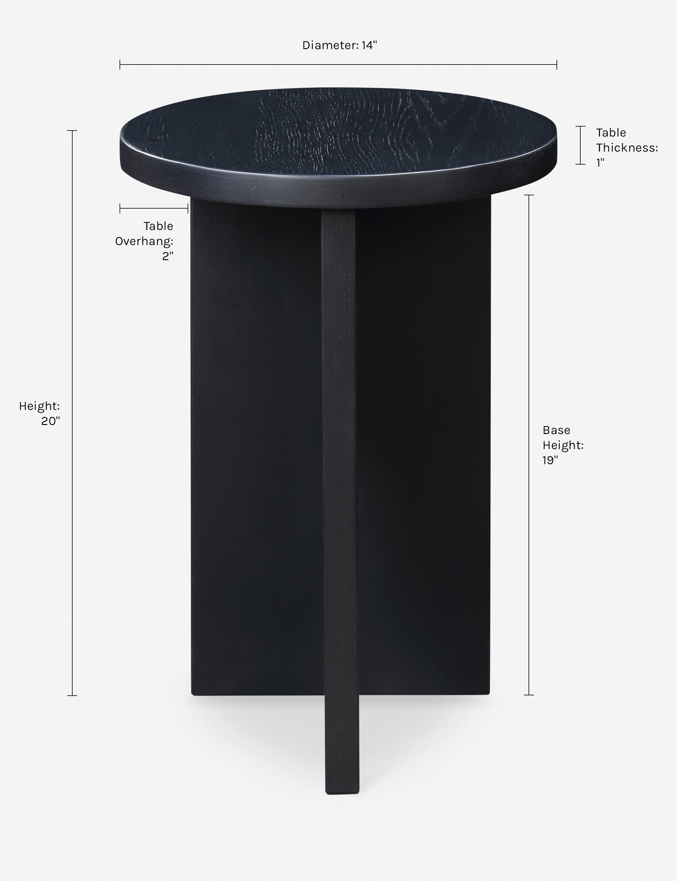 Durante Round Side Table