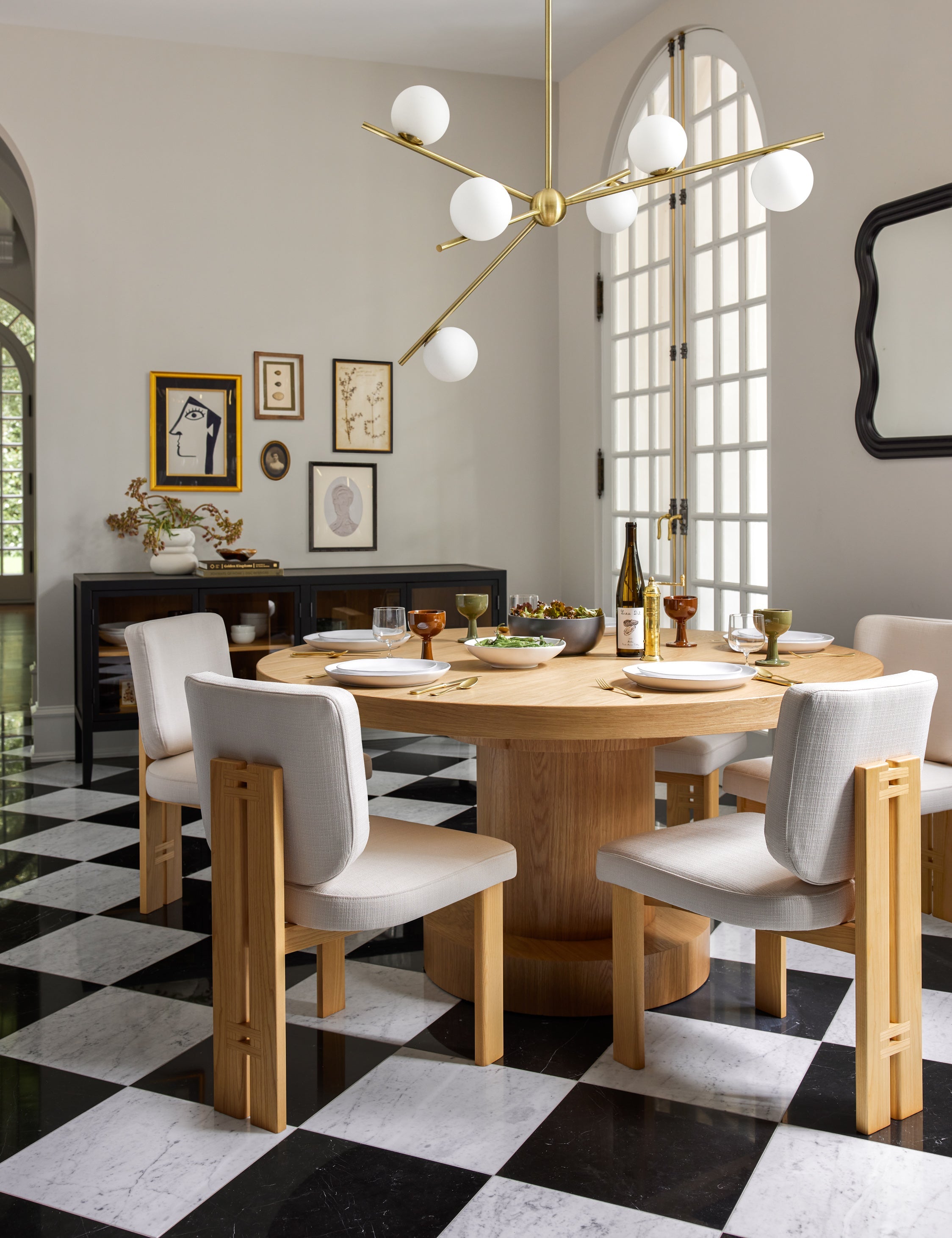 Karine Round Dining Table