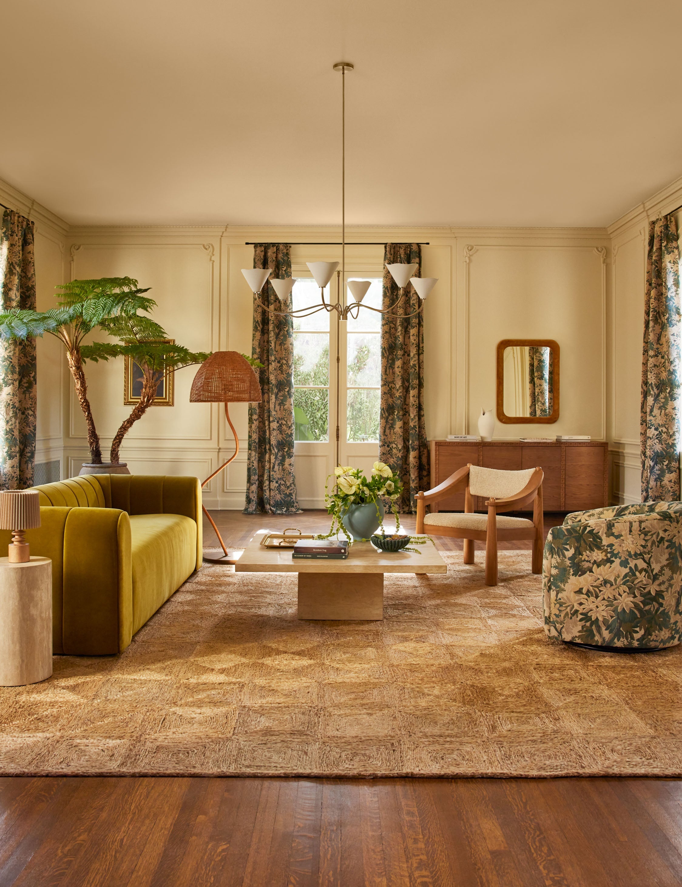 Mars Travertine Coffee Table