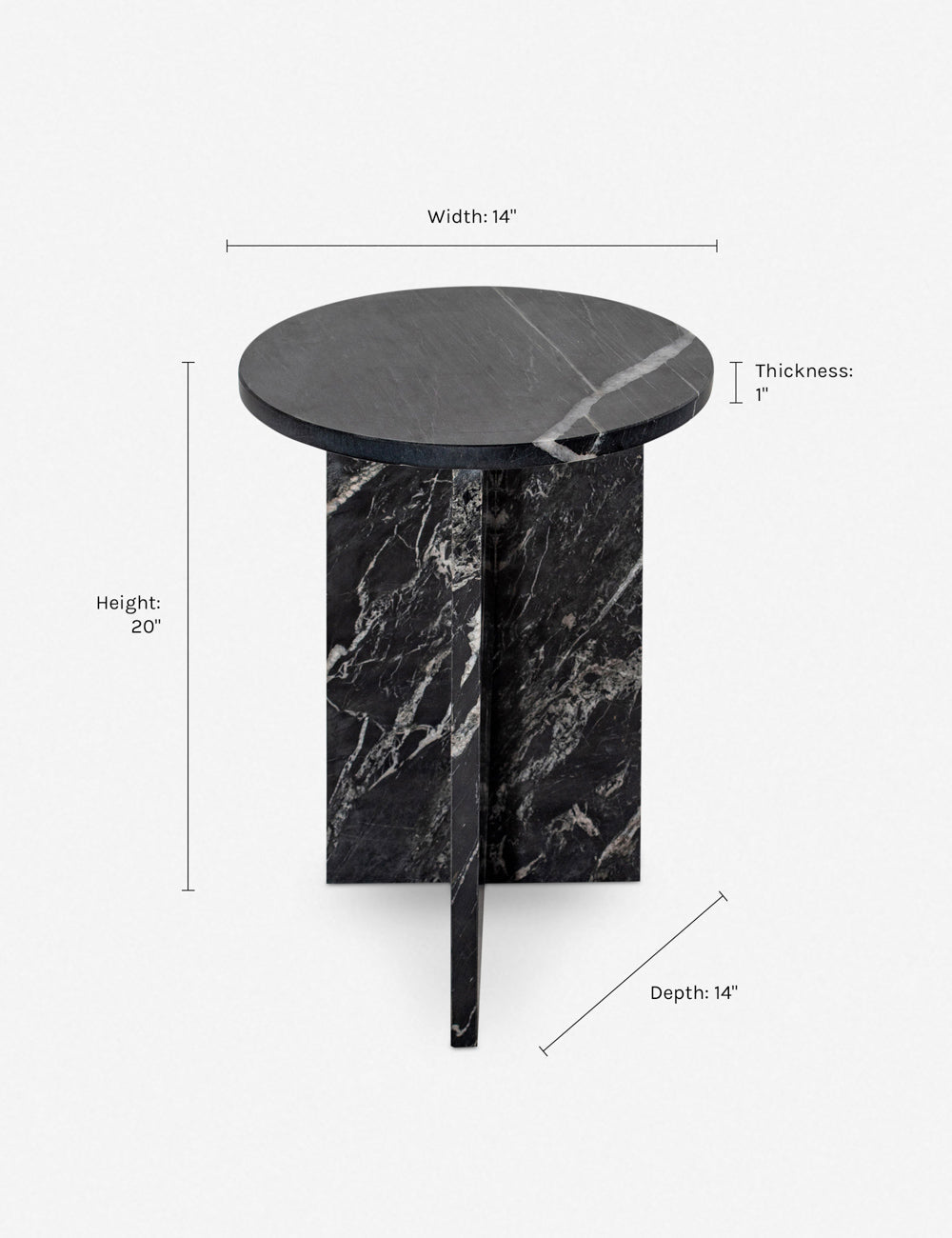 Biagio Round Side Table