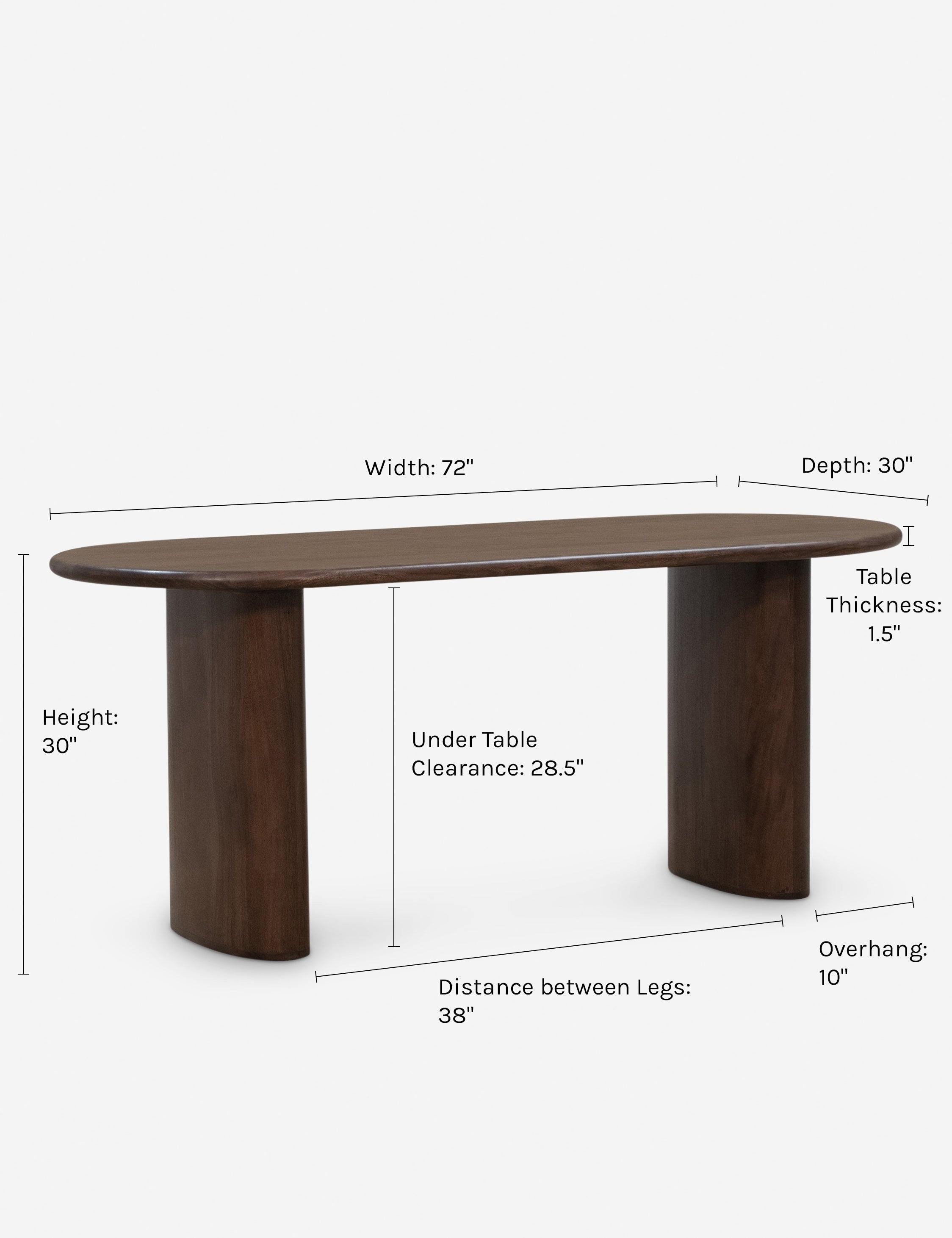 Mattea Oval Dining Table