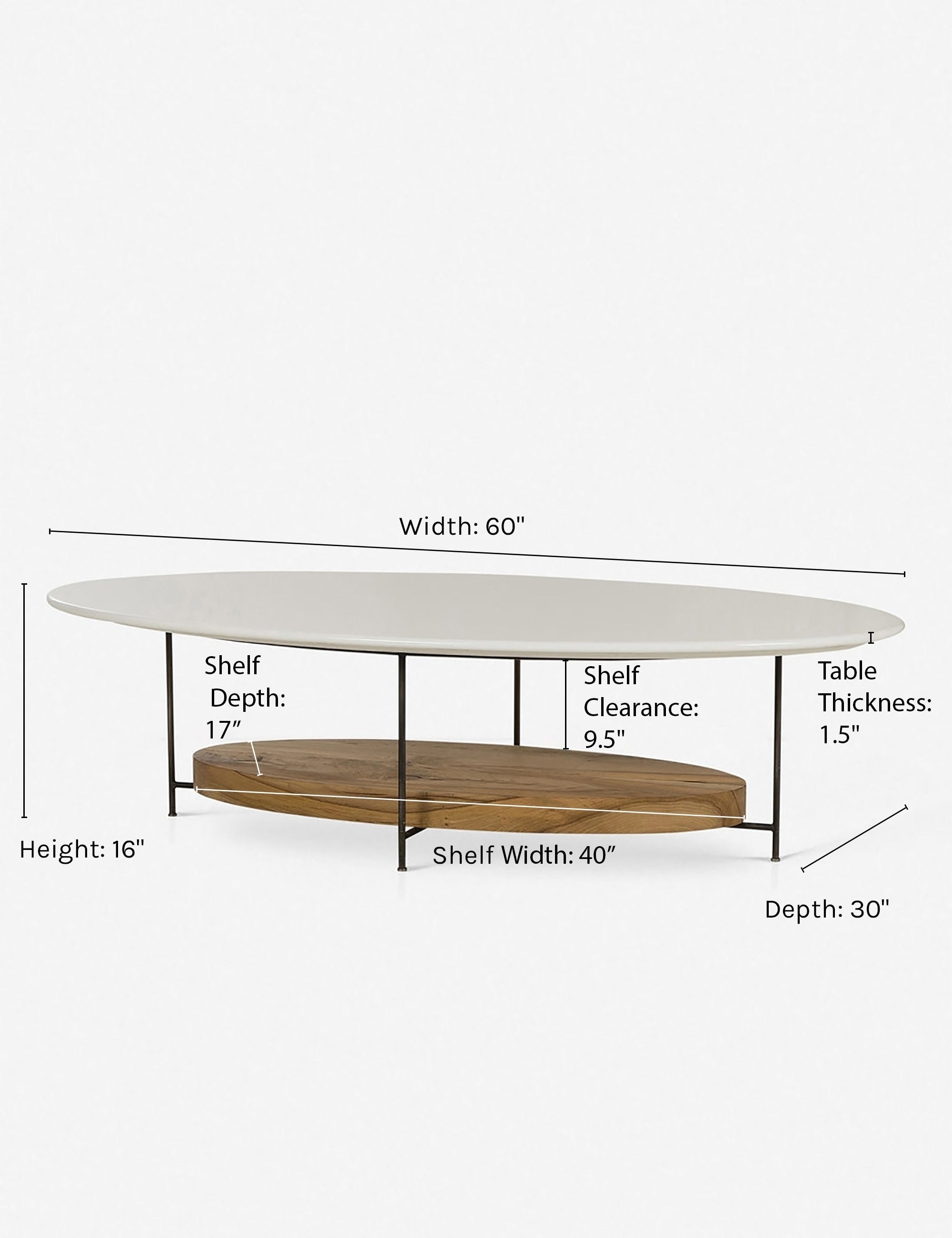 Thomas Bina Olivia Coffee Table