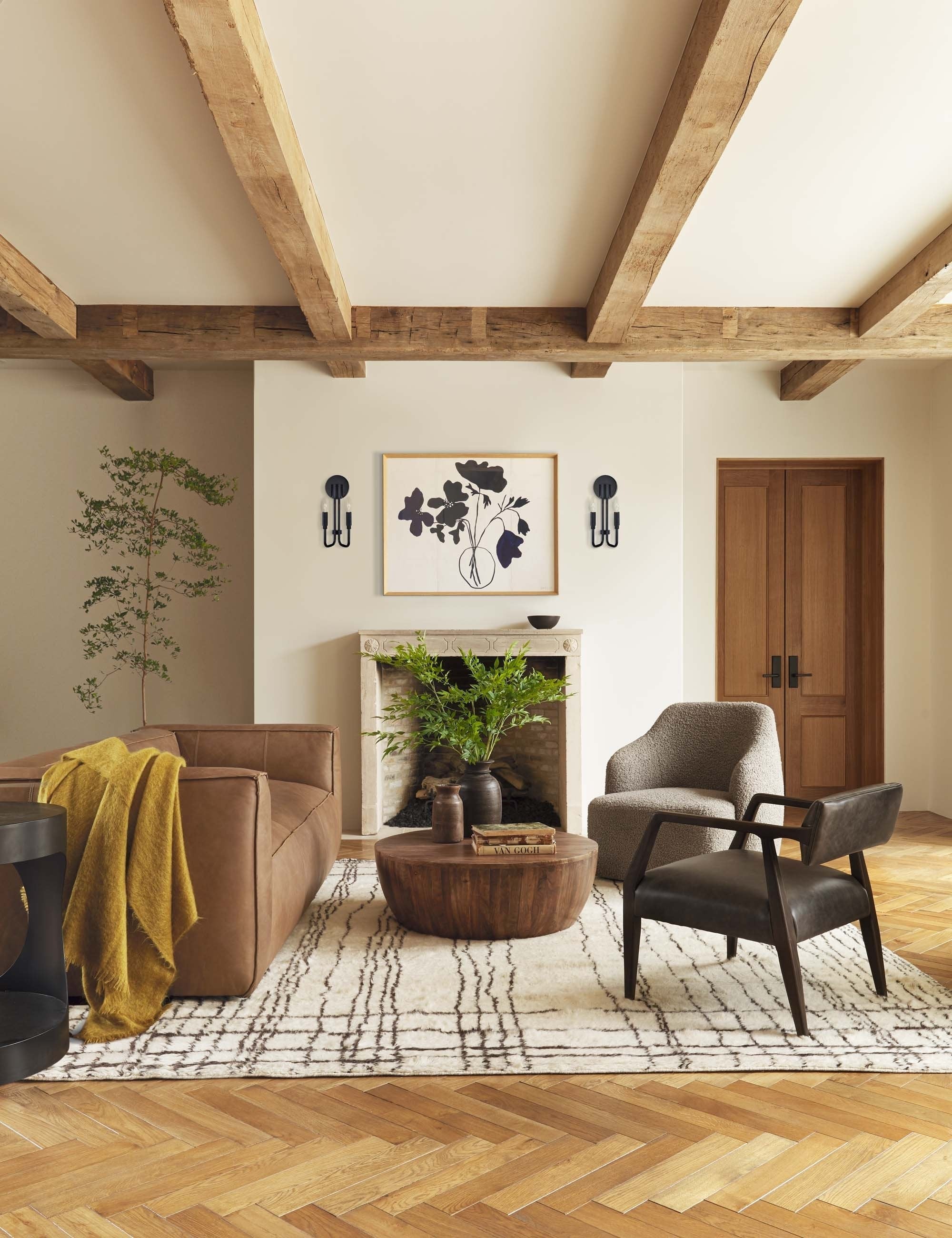 Jacob Round Coffee Table by Arteriors