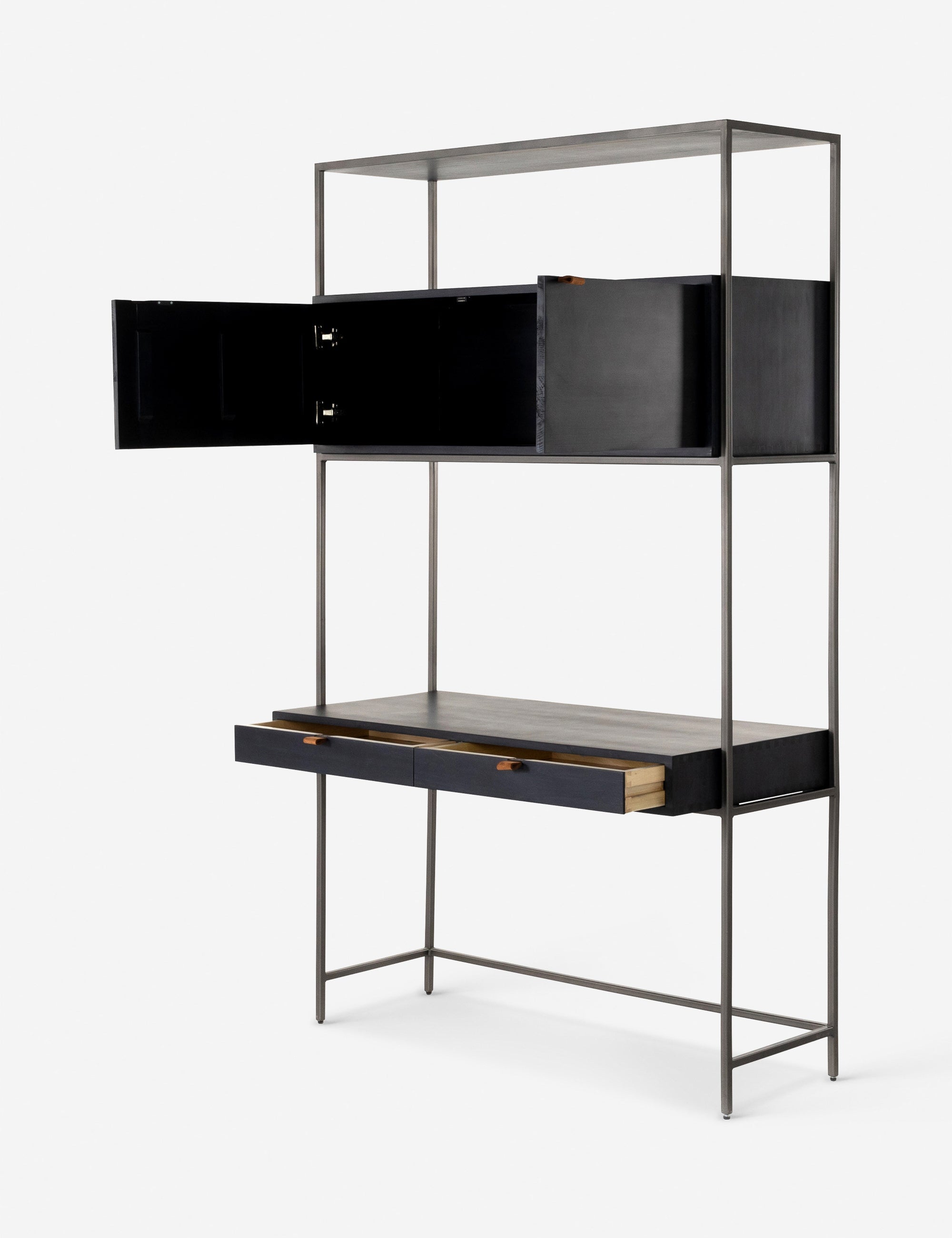 Rosamonde Modular Bookcase Desk