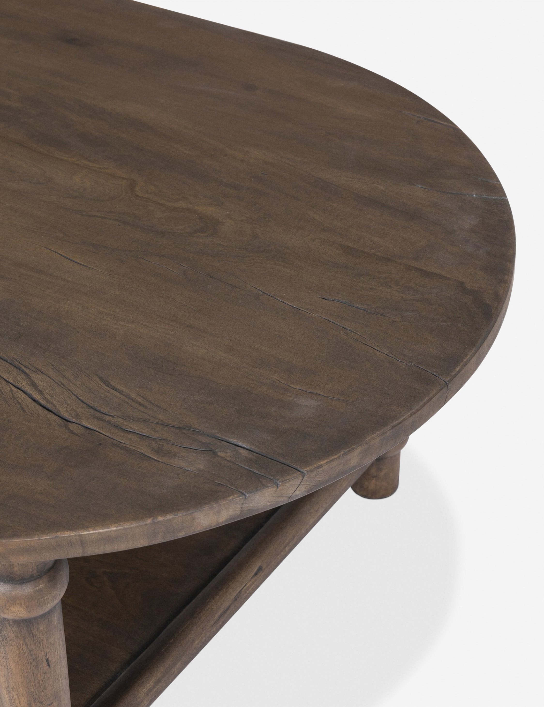 Charnes Oval Coffee Table by Amber Lewis x Four Hands
