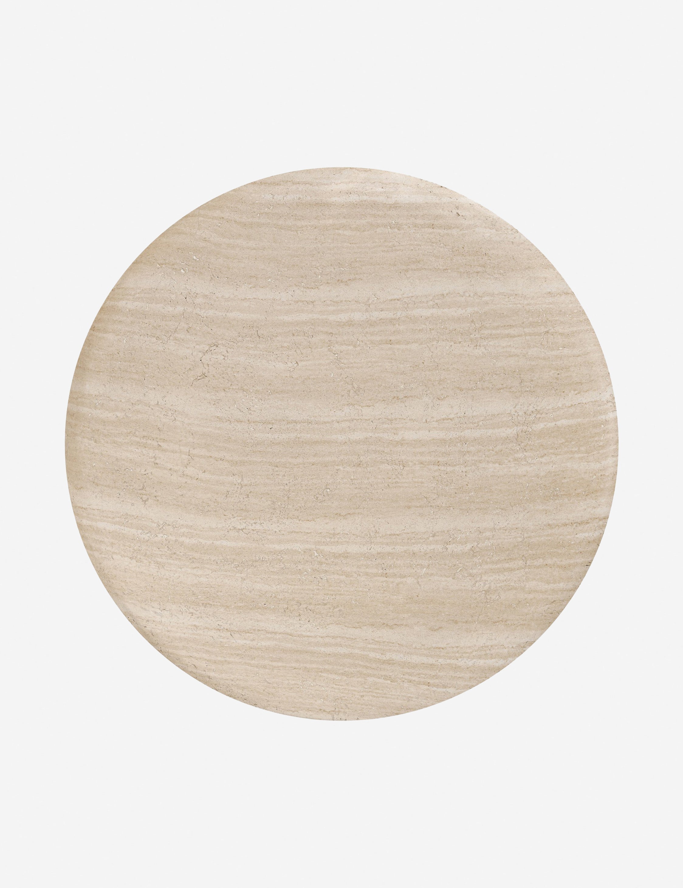 Venetia Indoor / Outdoor Round Side Table by Amber Lewis x Four Hands