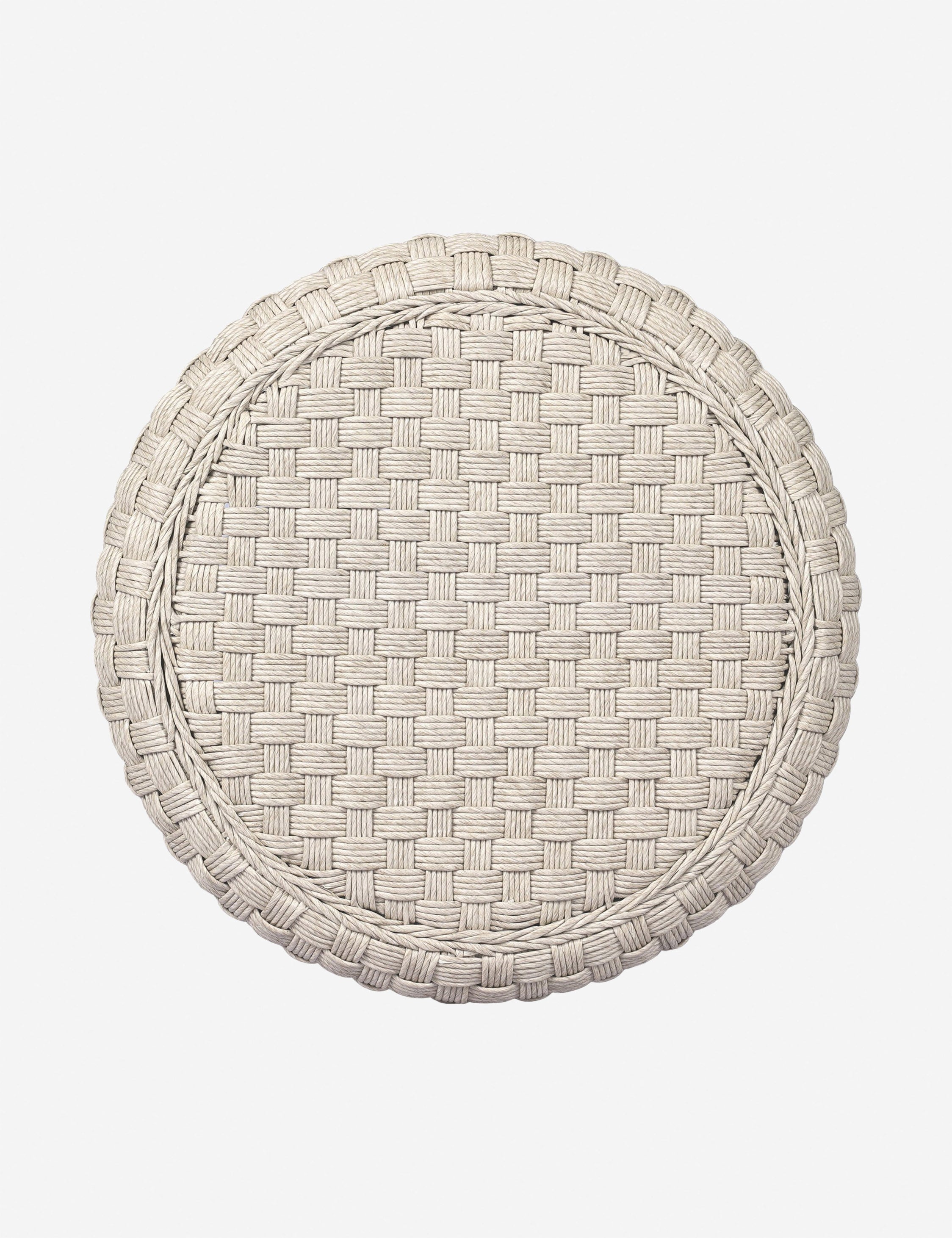 Venetia Indoor / Outdoor Round Side Table by Amber Lewis x Four Hands