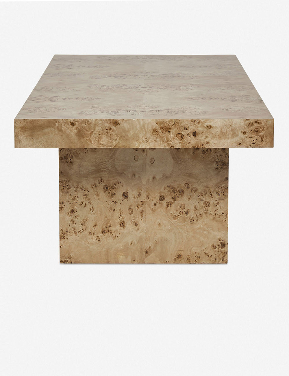 Brisa Burl Wood Coffee Table