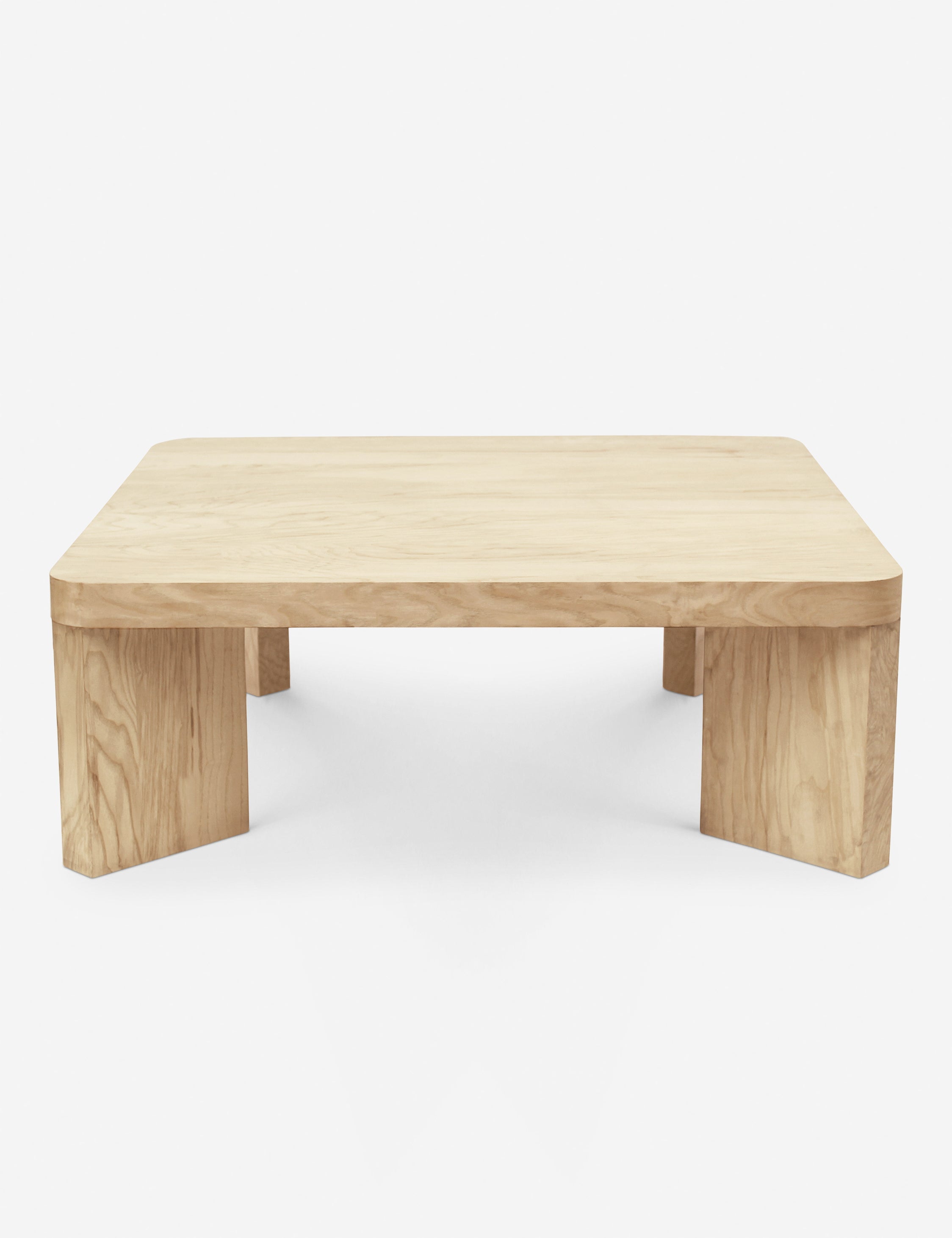 Kearns Square Burl Wood Coffee Table