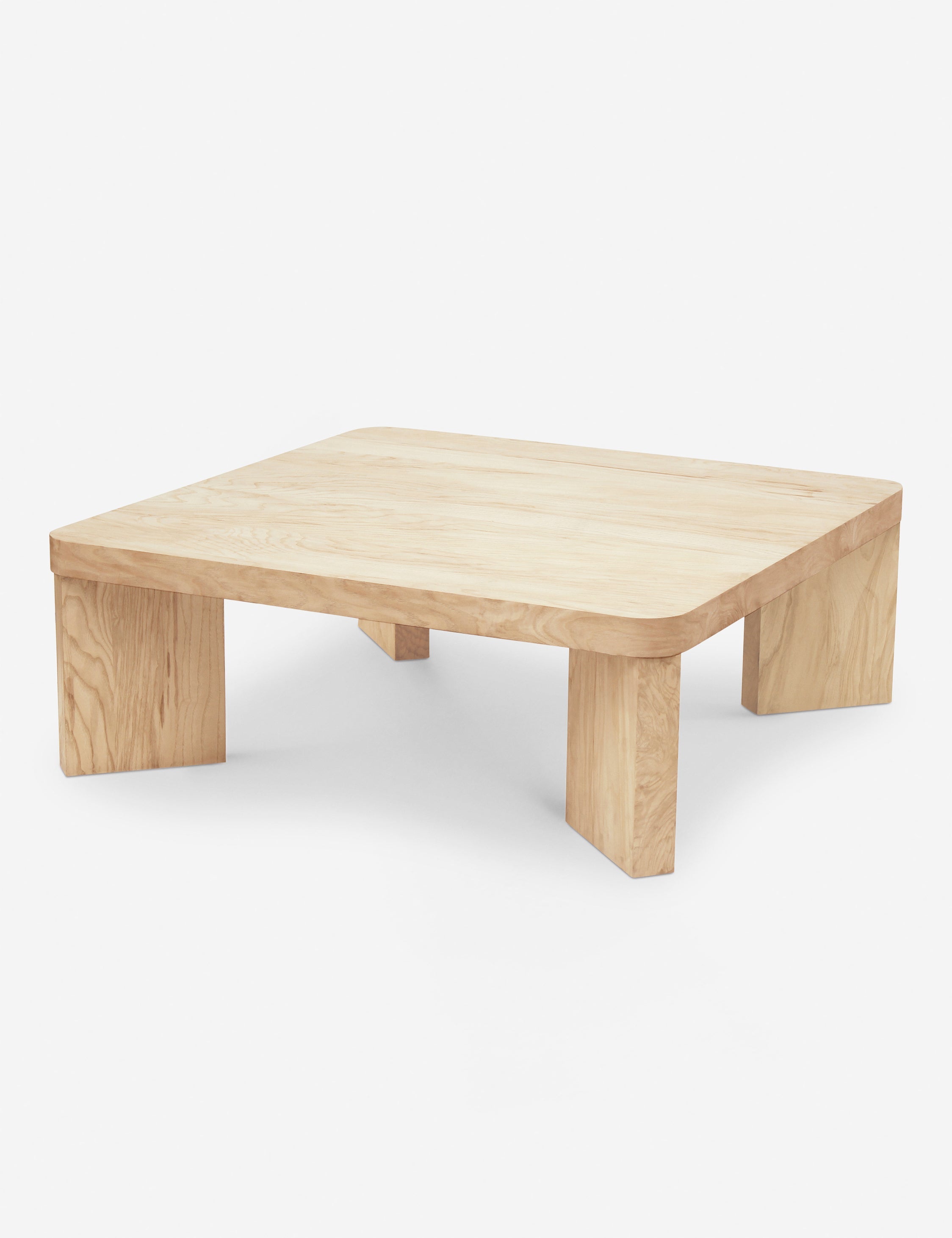 Kearns Square Burl Wood Coffee Table