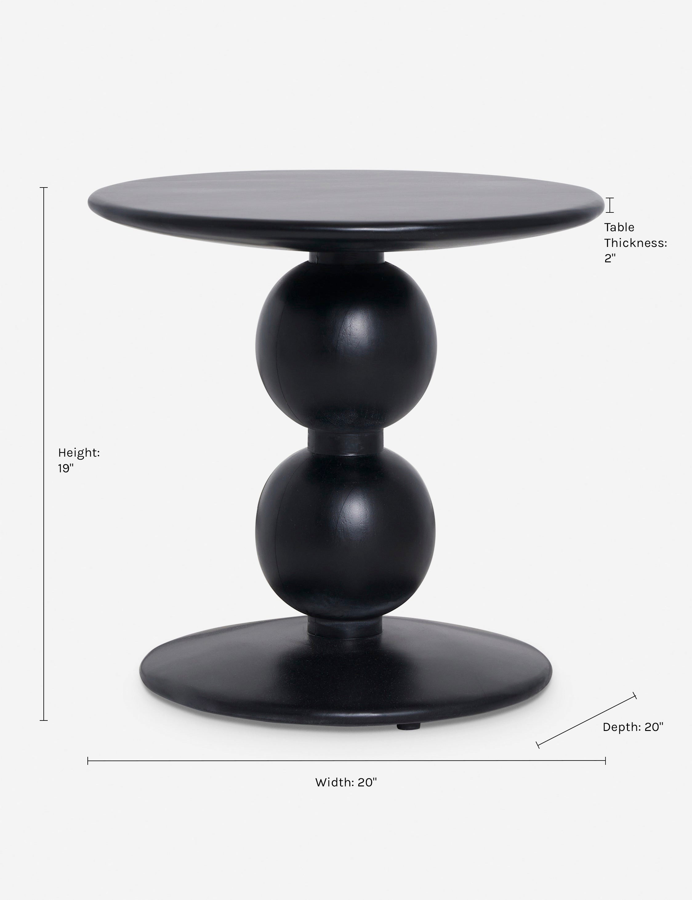 Genesis Round Side Table
