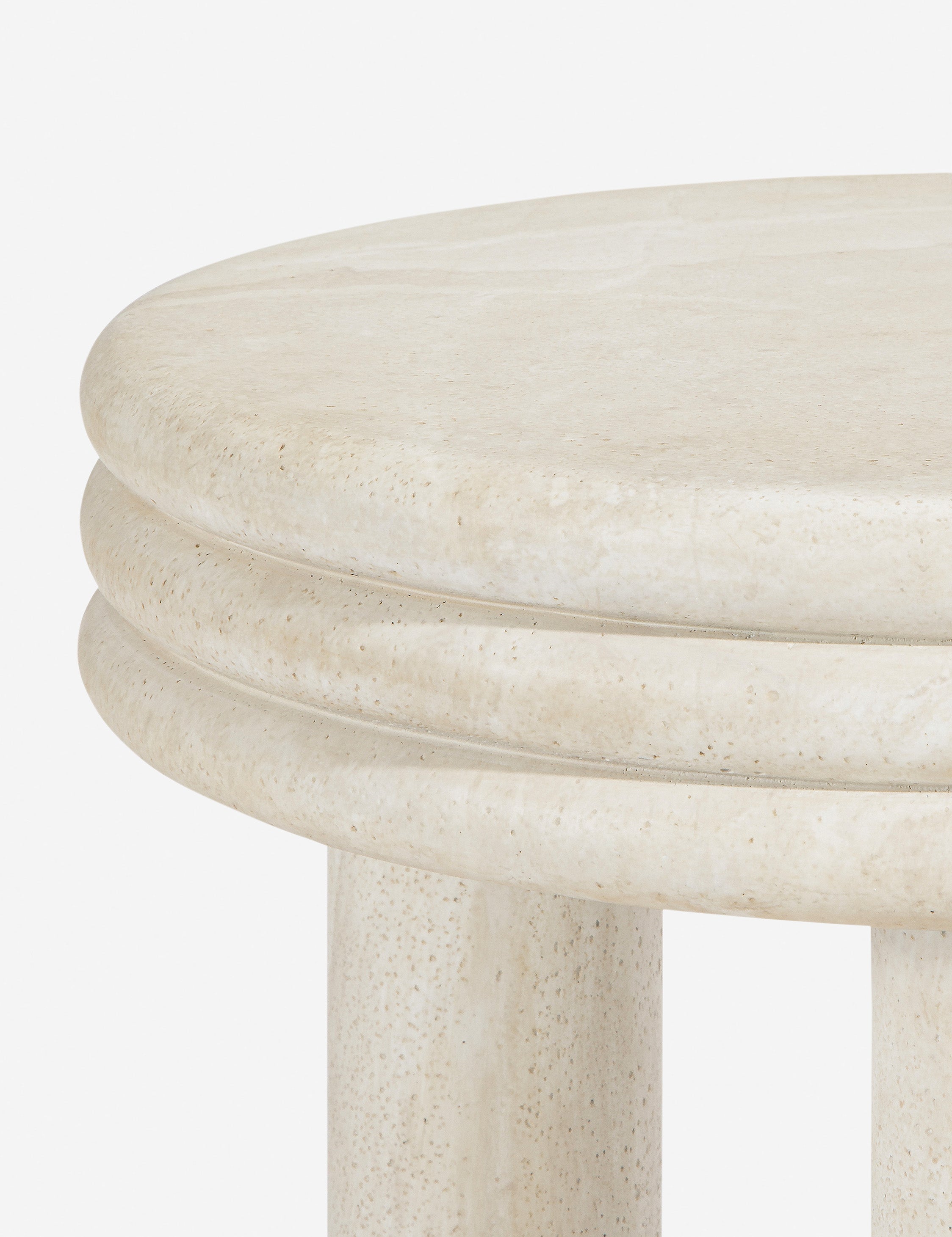 Roma Round Side Table by Button Atelier x Co.House Designs
