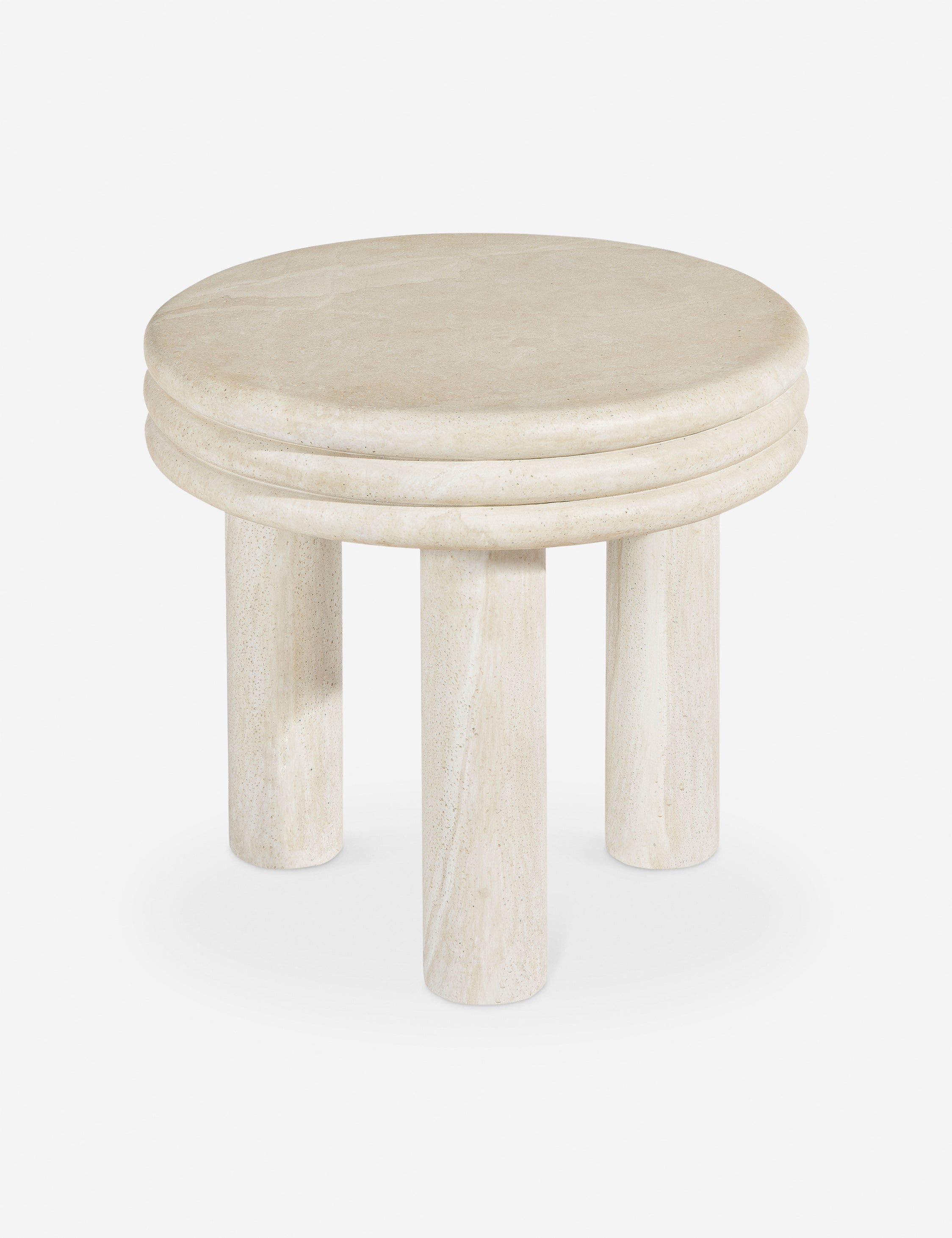 Roma Round Side Table by Button Atelier x Co.House Designs
