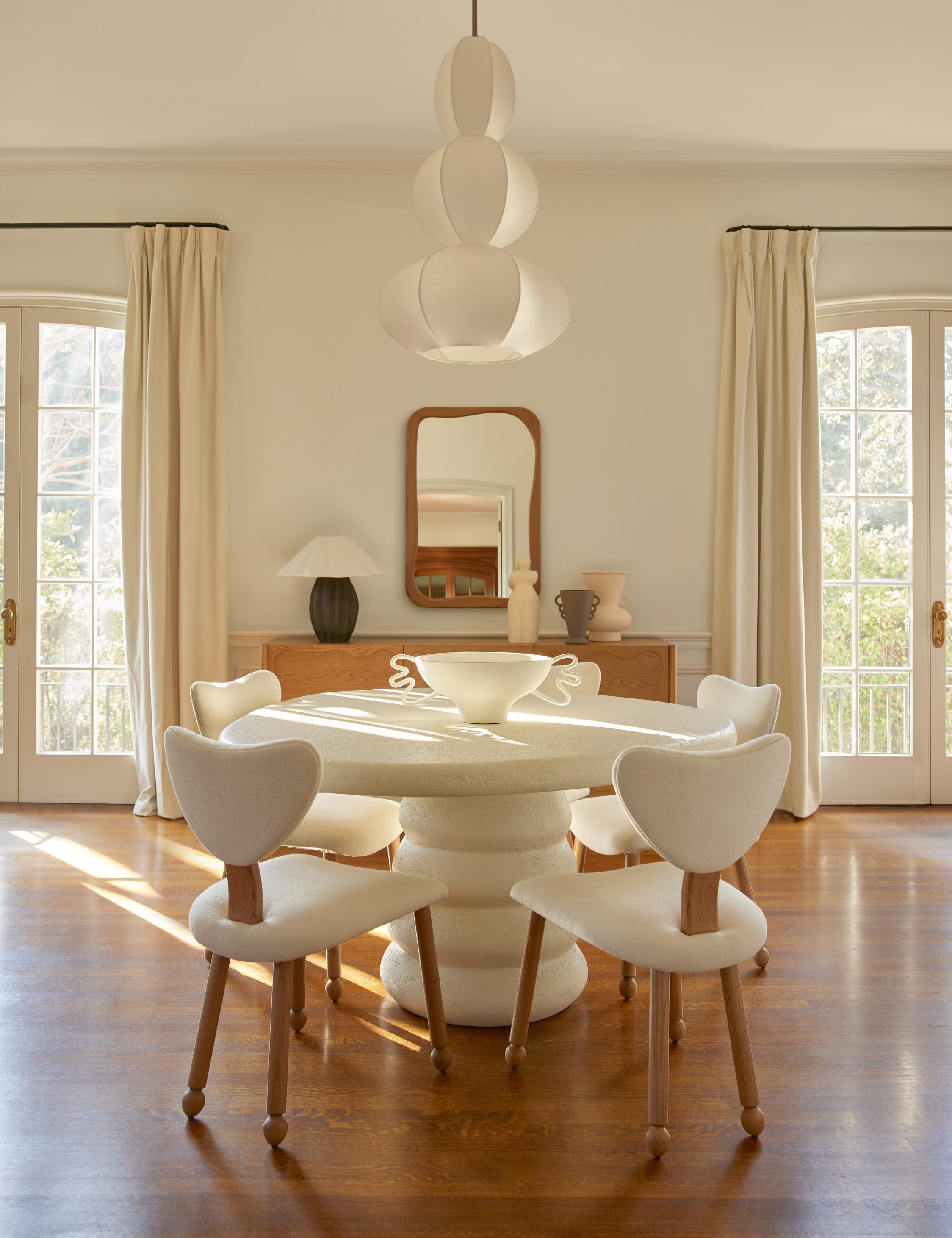 Hannu Indoor / Outdoor Round Dining Table by Aimee Song