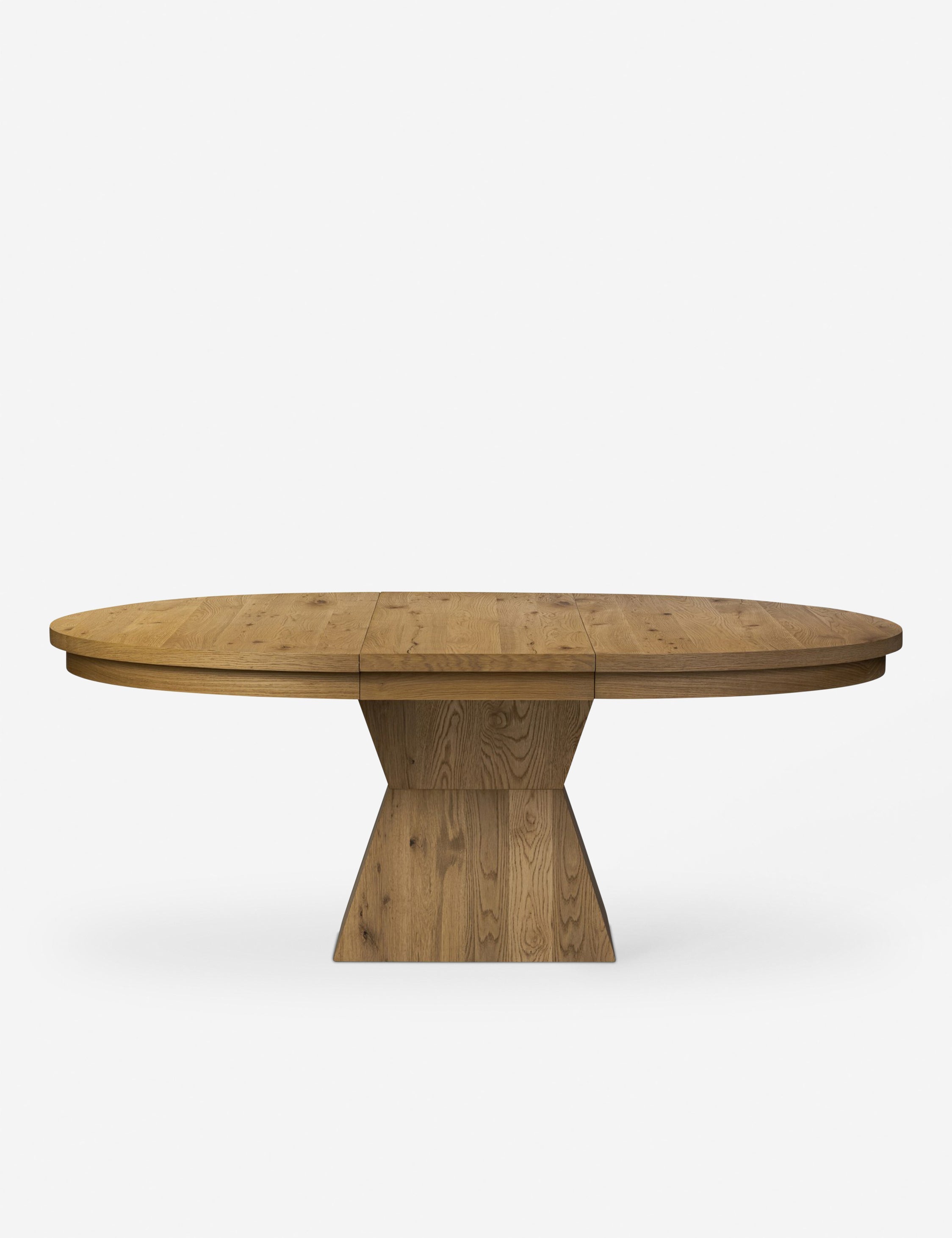 Hermoza Extendable Round Dining Table
