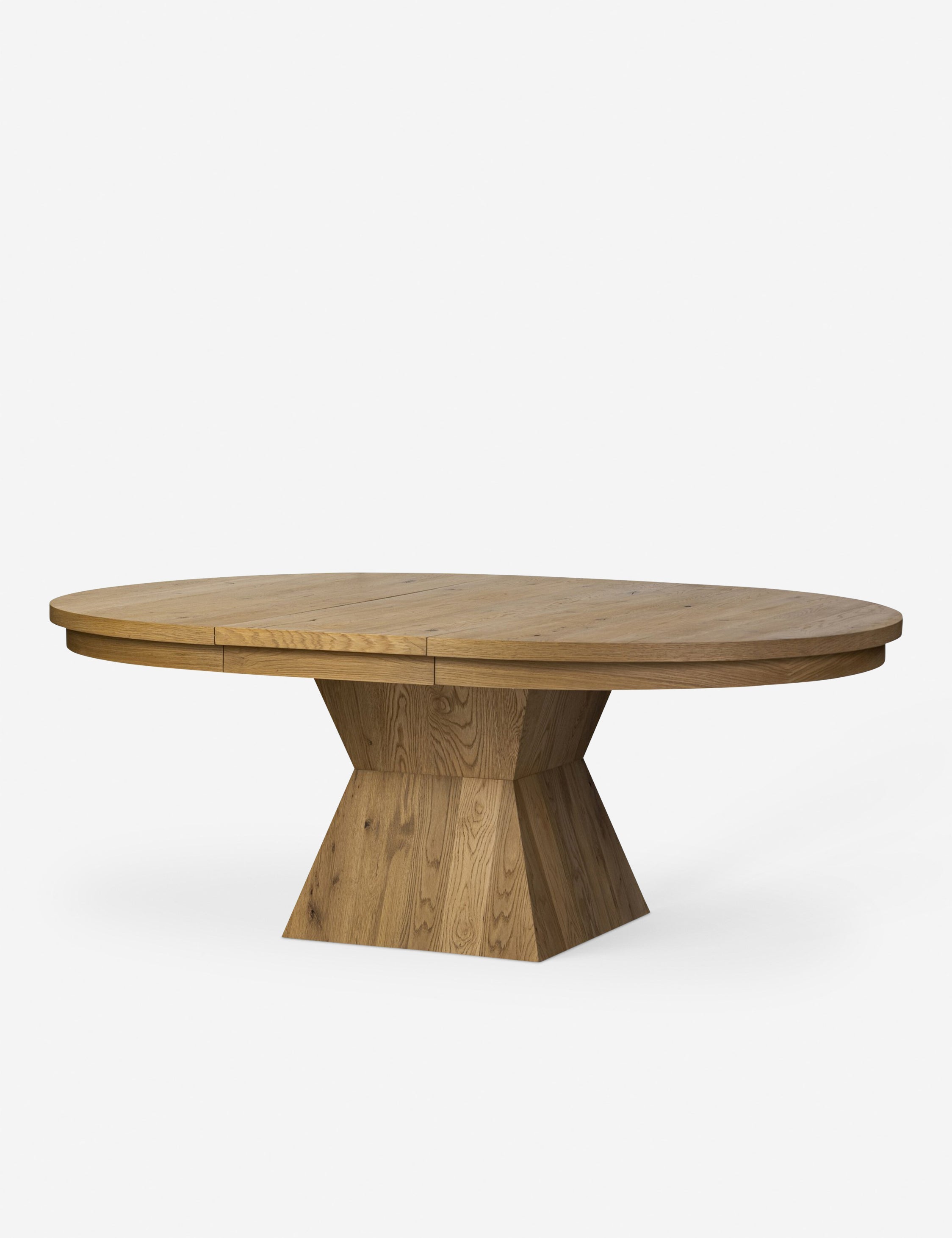 Hermoza Extendable Round Dining Table