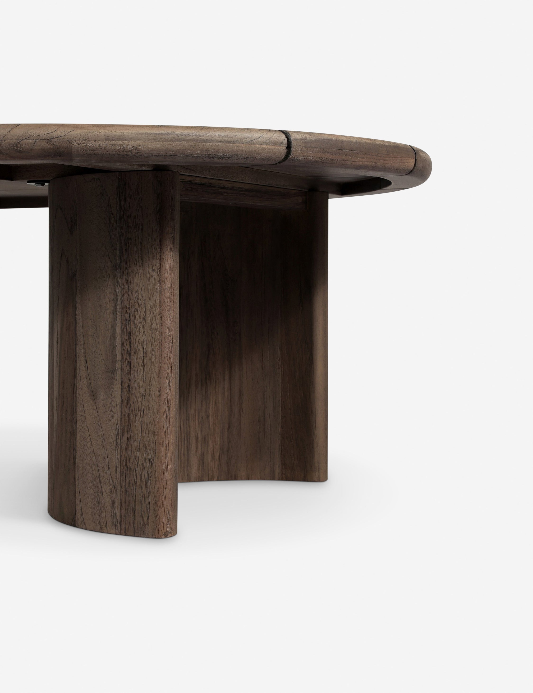 Gilda Outdoor Oval Coffee Table