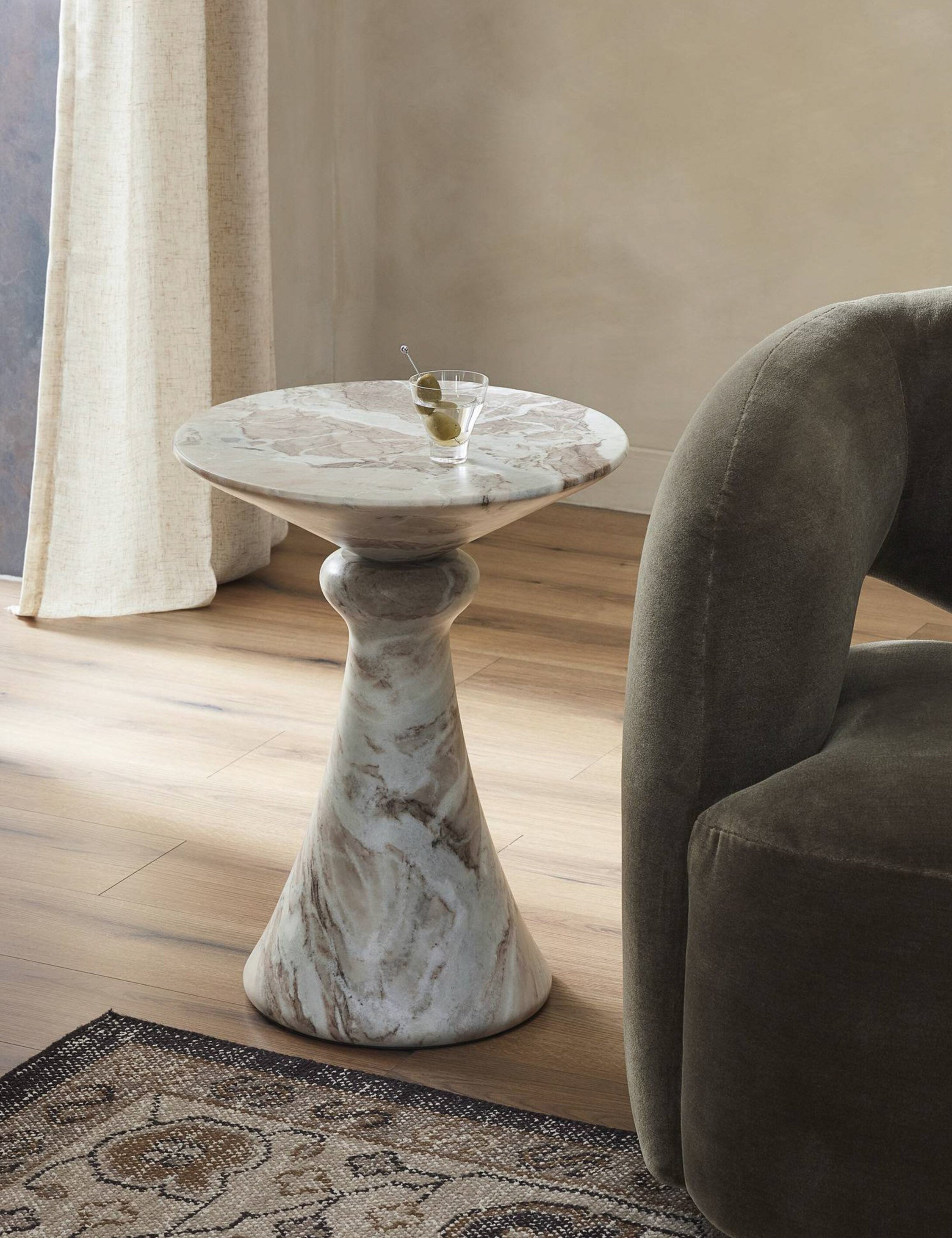 Felicina Round Side Table