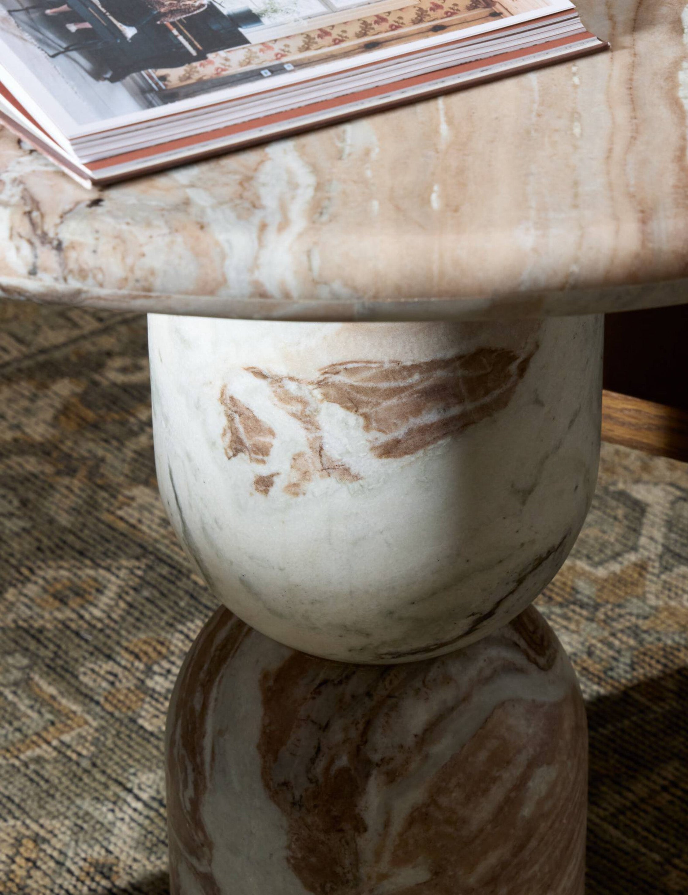 Figueroa Round Dining Table by Amber Lewis x Four Hands