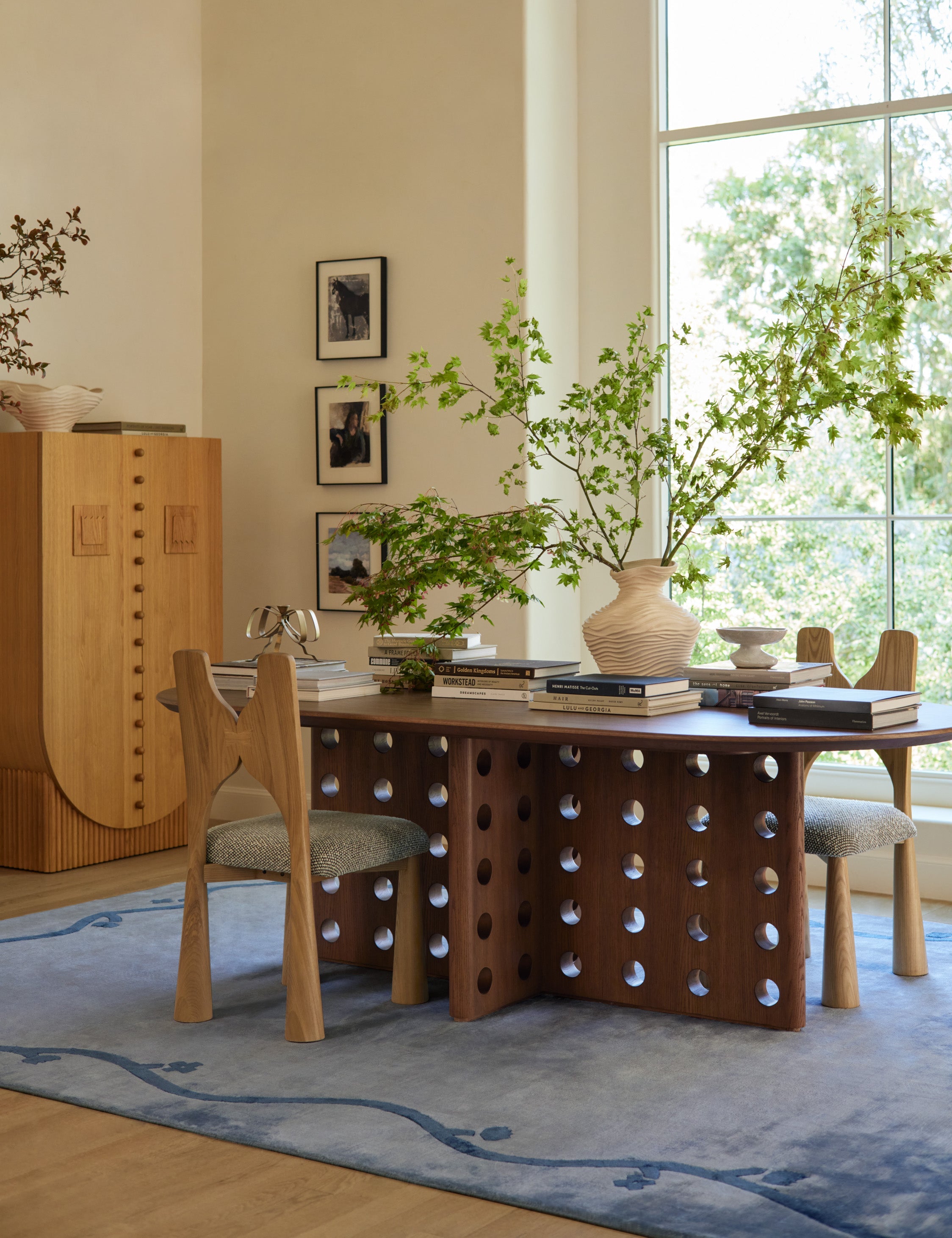 Reika Oval Dining Table by Sarah Sherman Samuel