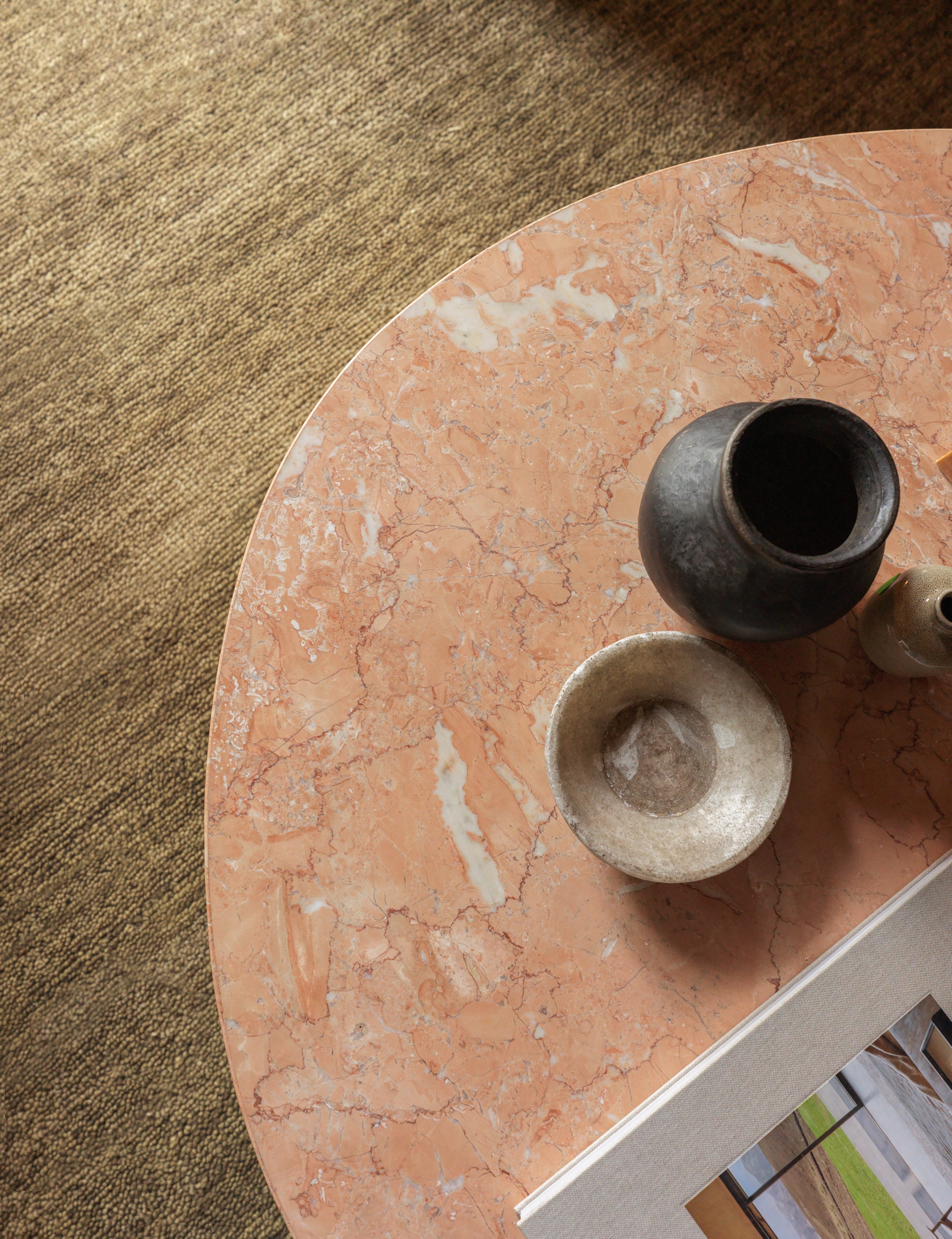 Faas Round Marble Coffee Table