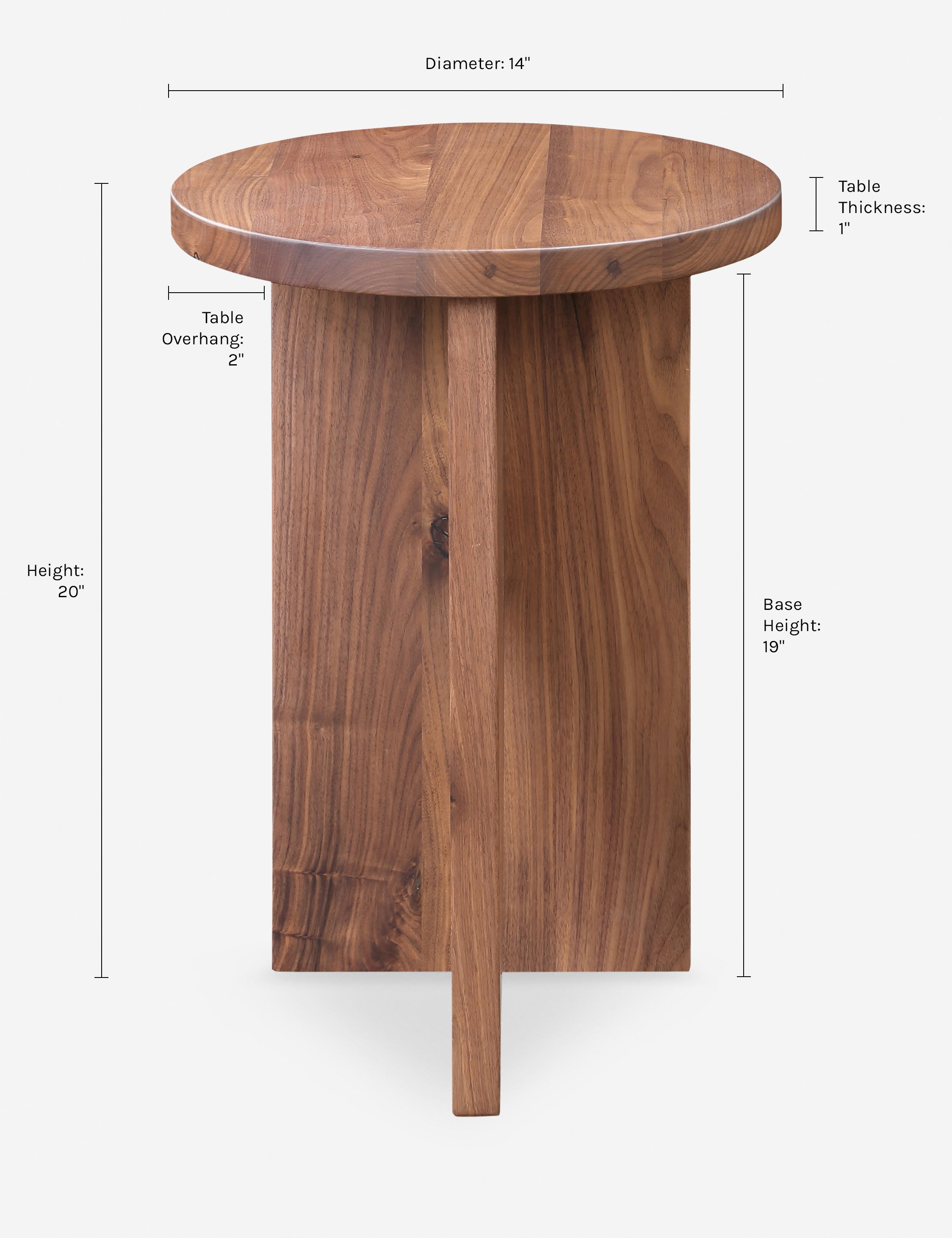 Durante Round Side Table