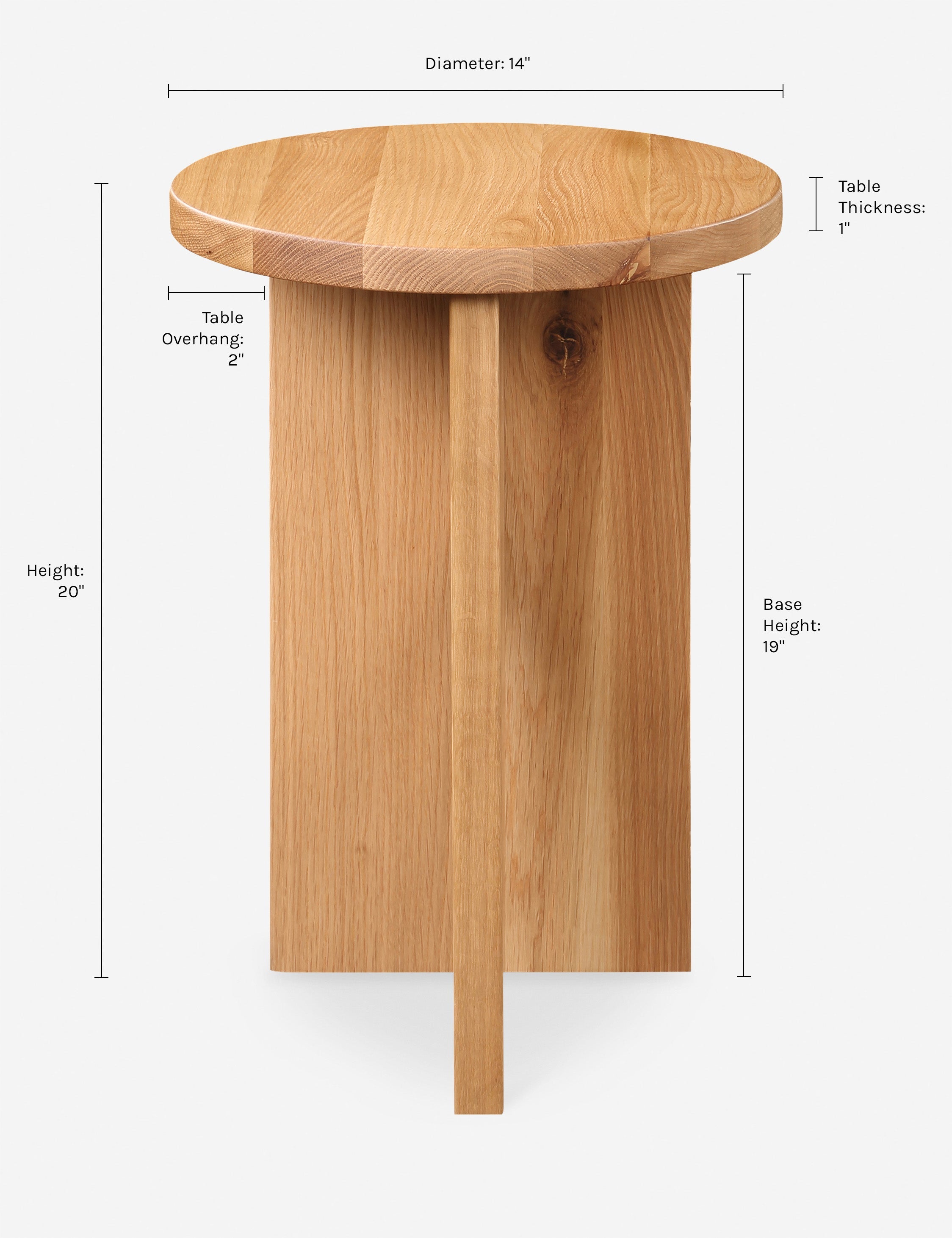 Durante Round Side Table