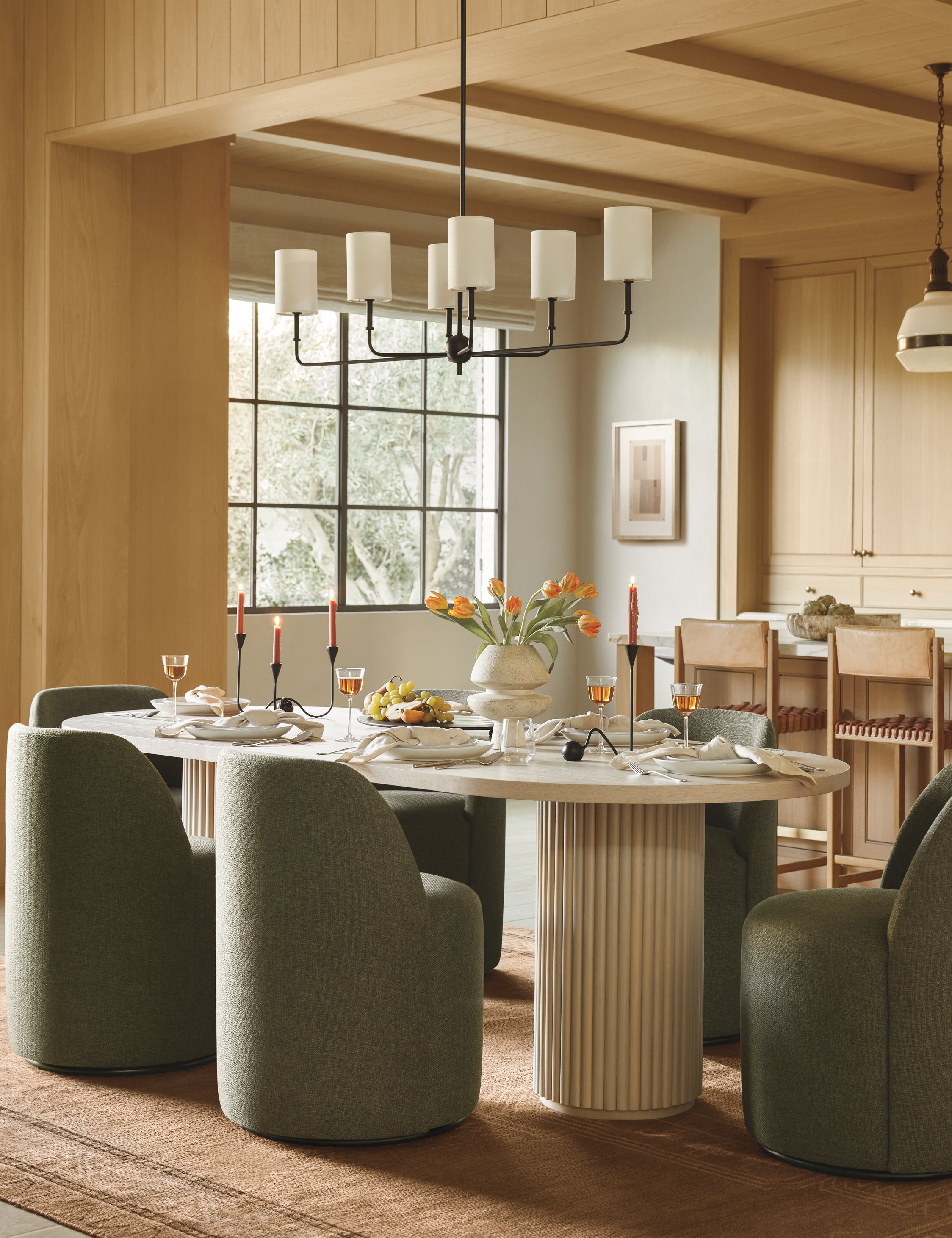 Rutherford Oval Dining Table