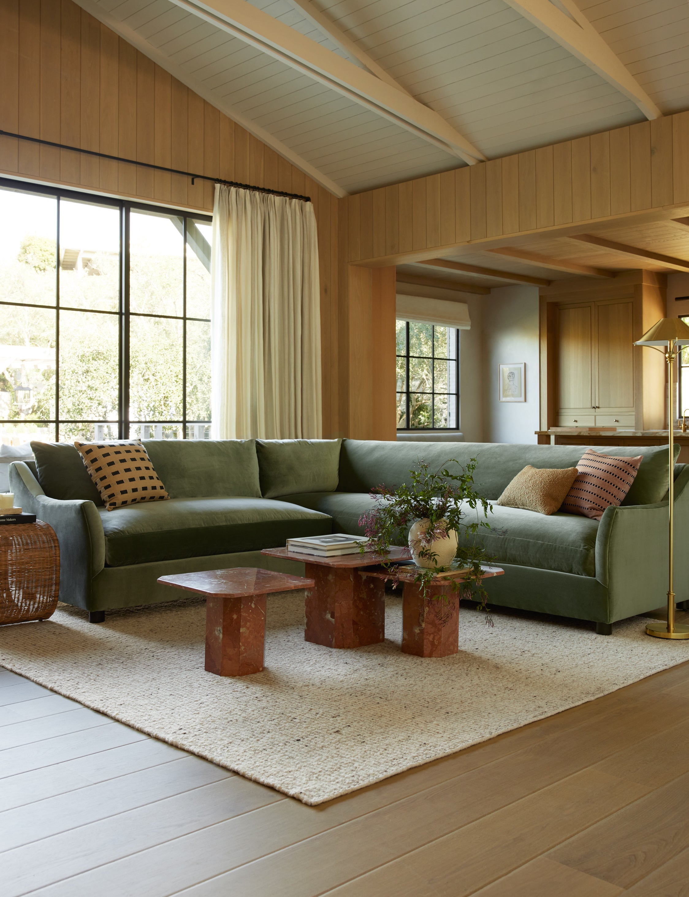 Linari Marble Nesting Coffee Table (Set of 3)