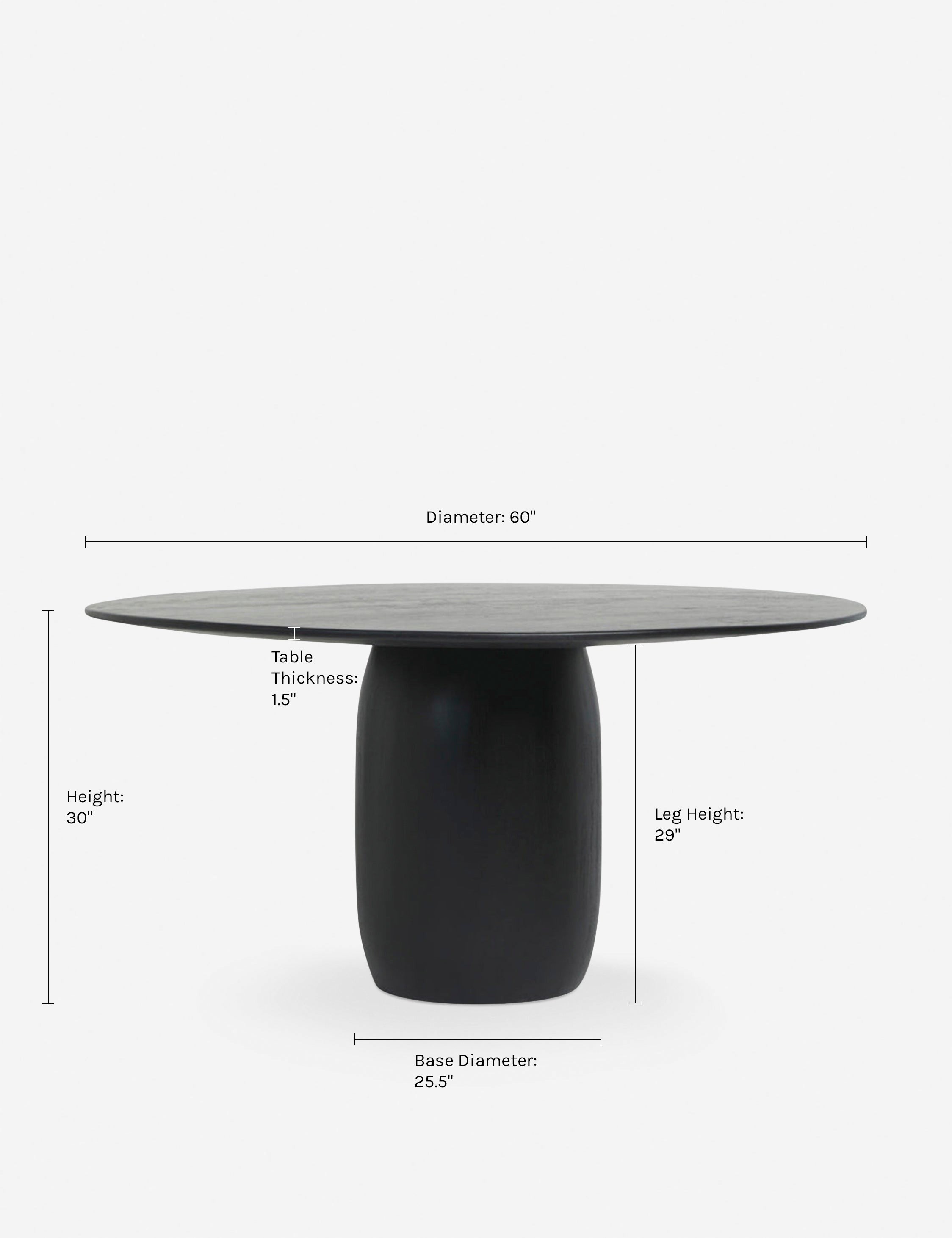 Maroko Round Dining Table